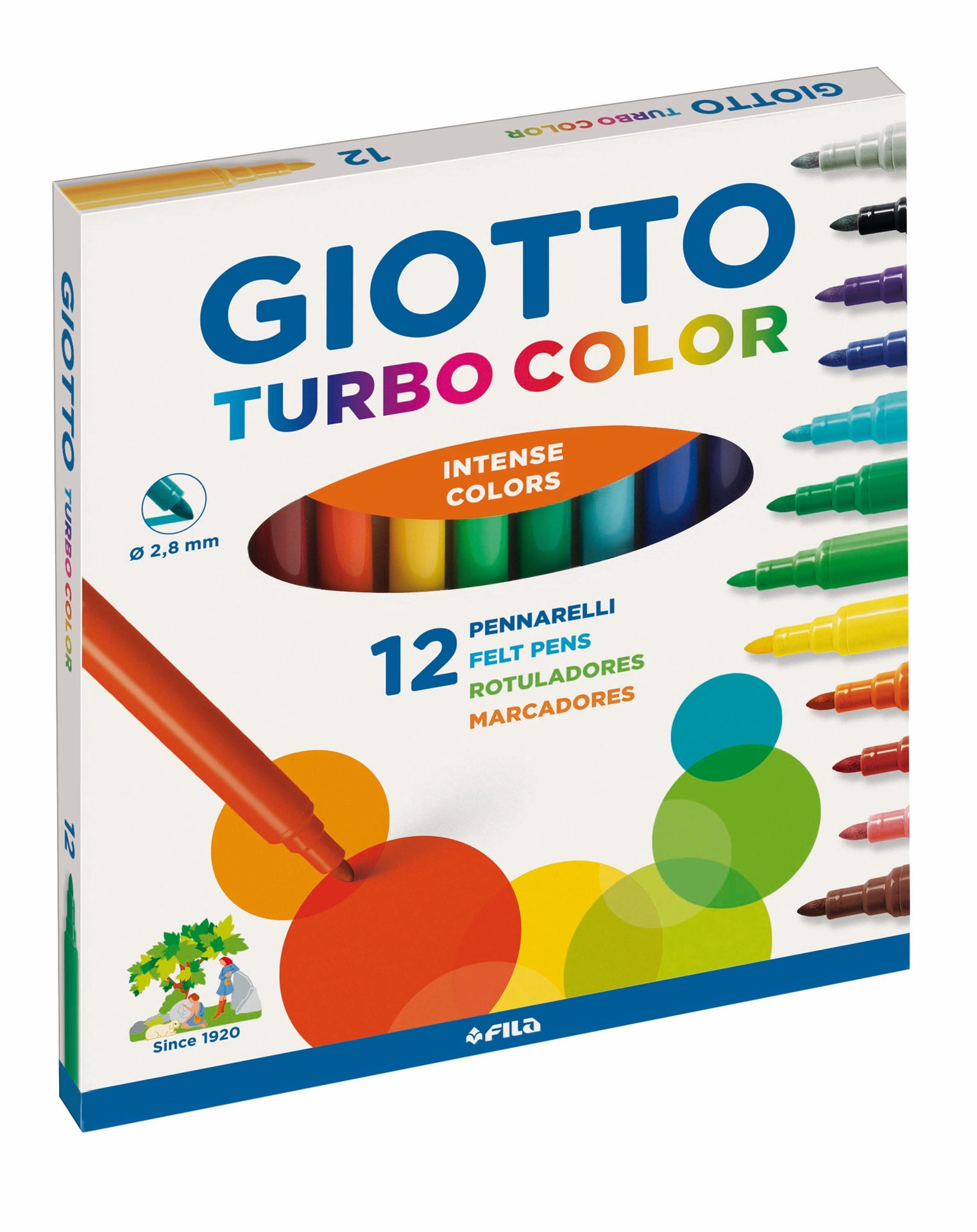 [8100044] Tuschpenna Giotto Turbo 12/fp