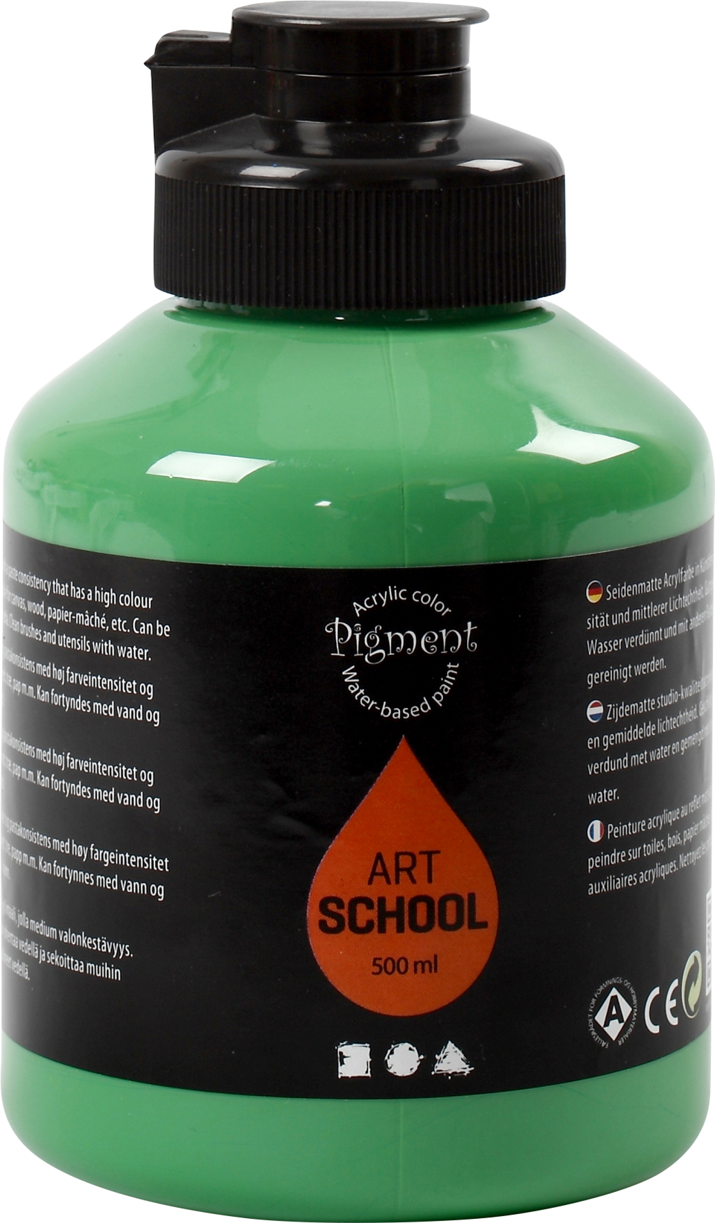 [8100738] Akrylfärg Pigment 500ml grön