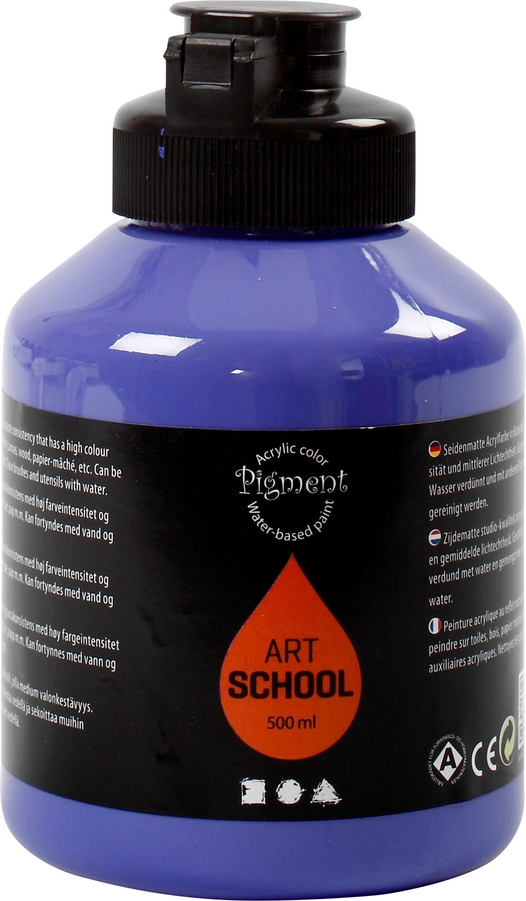 [8100740] Akrylfärg Pigment 500ml lila