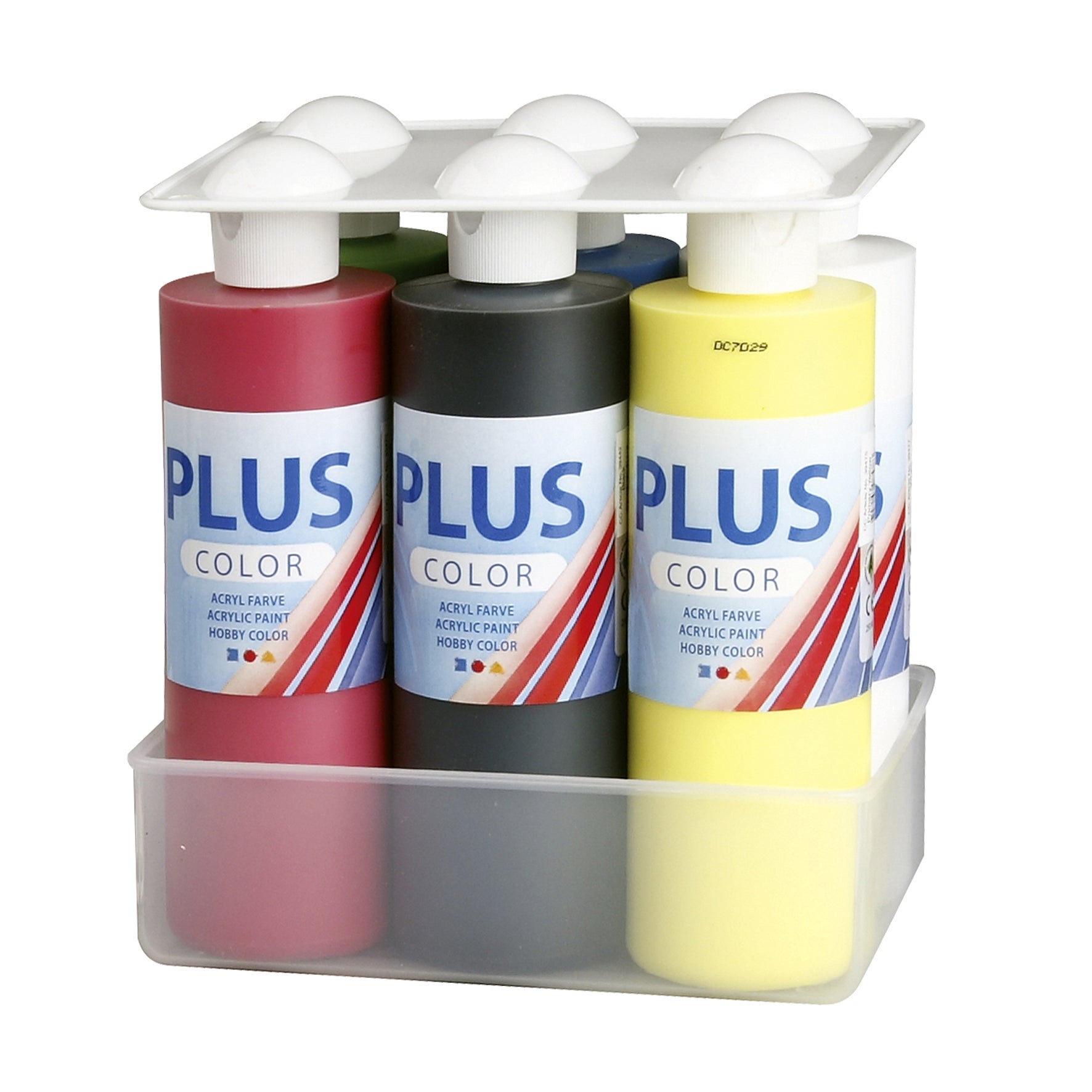 [8100746] Hobbyfärg 250ml mix 6st/fp