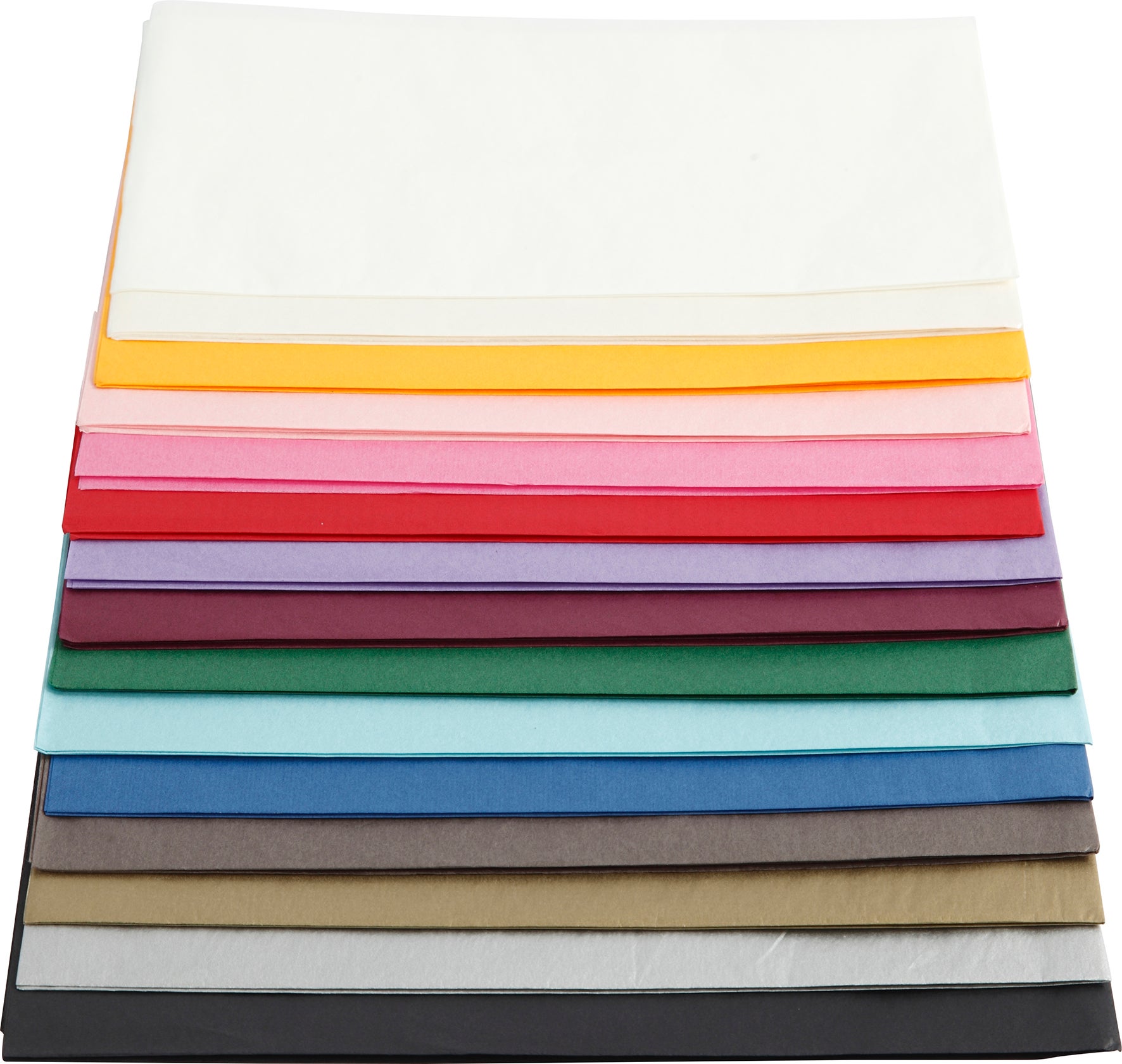 [8300310] Silkespapper 50x70cm sorterade färger 30/fp