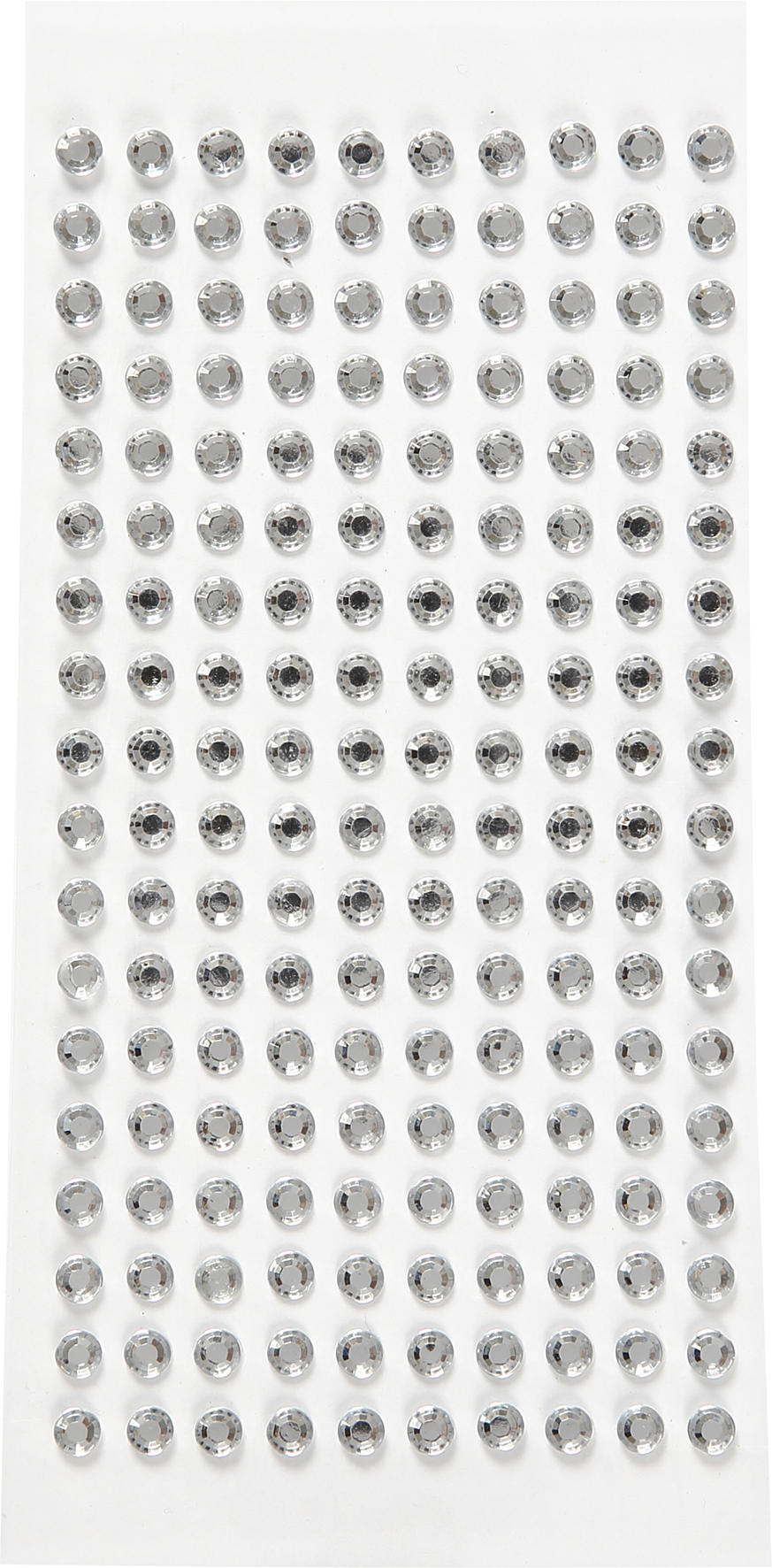 [8310127] Rhinestones 5mm silver 144/fp