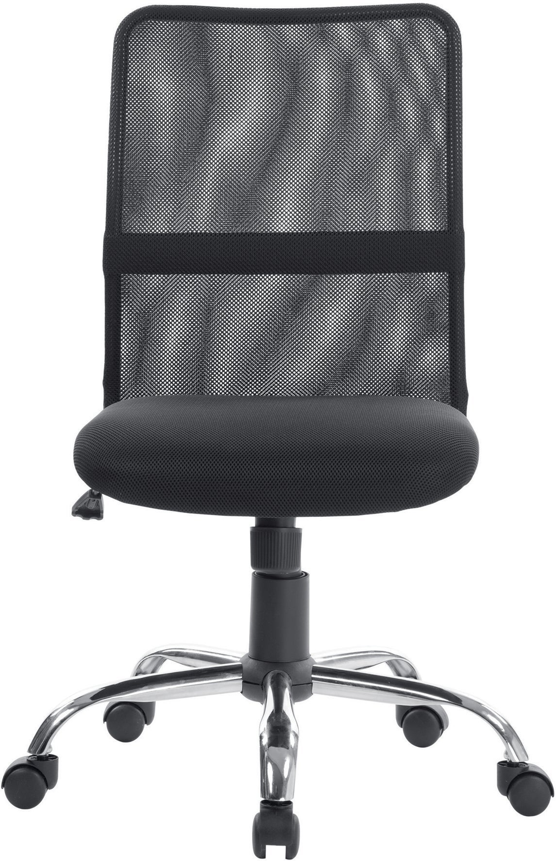 [8557944] Skrivbordsstol Ness mesh utan armstöd svart