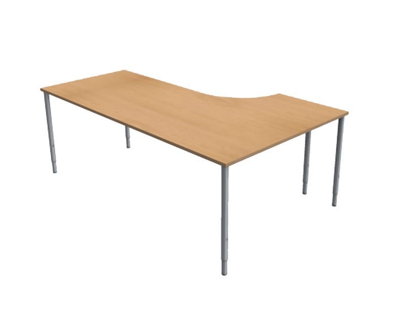 [2482124] Skrivbord Bas 200x120 cm V Björk Lanab