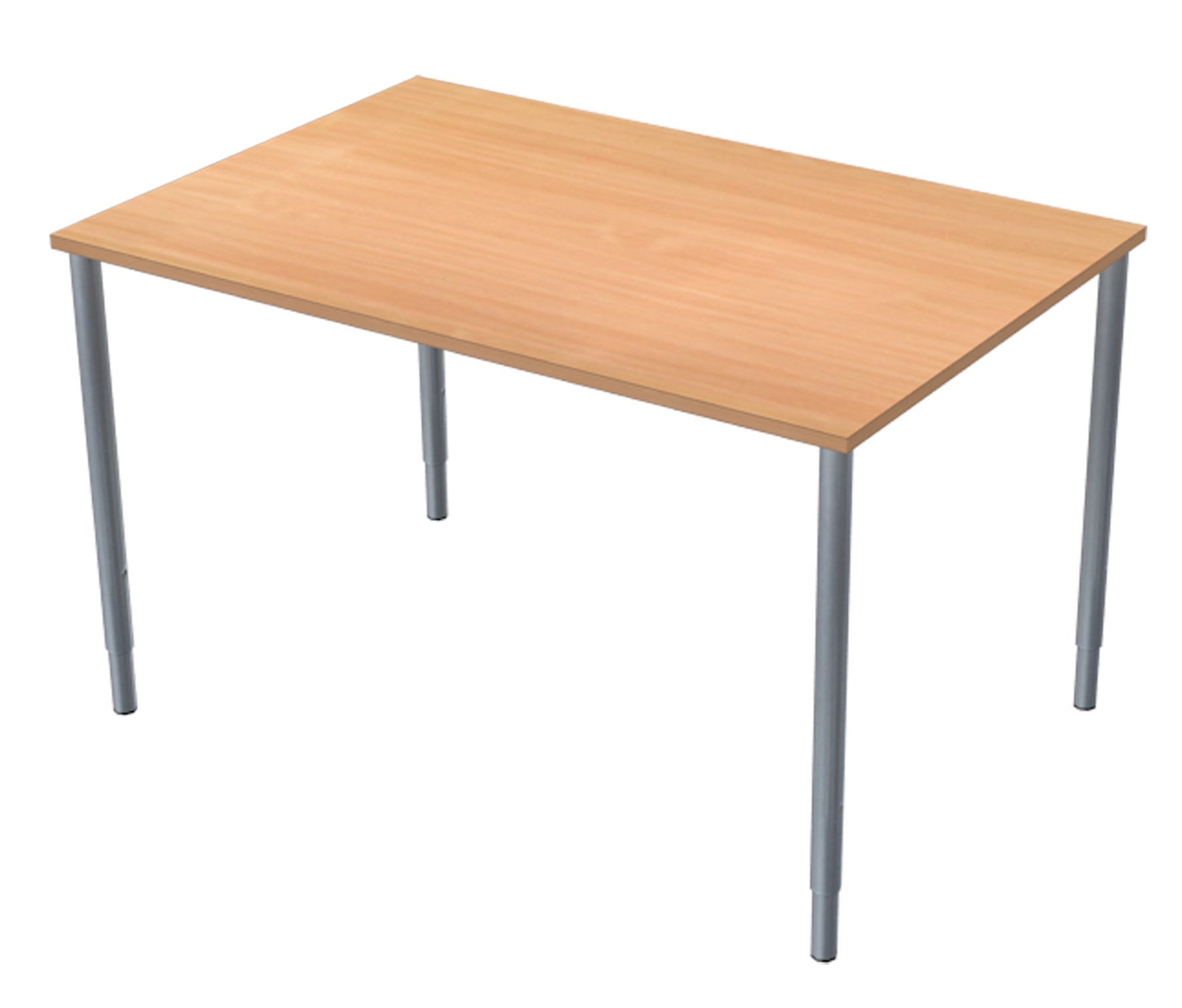 [2482179] Skrivbord 120x80 cm bokmelamin/svart Lanab