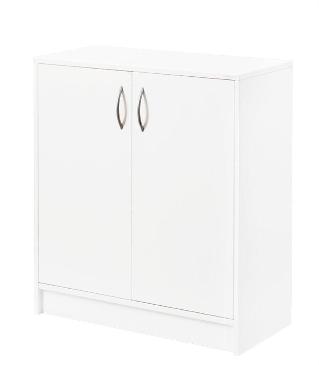 [2482175] Förvaringsskåp slagdörr 925 x 805 mm  vit Lanab