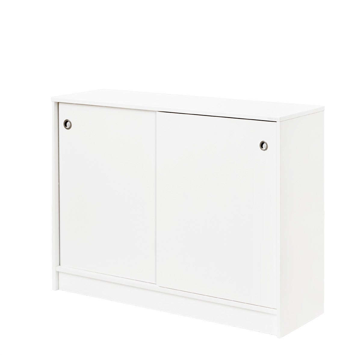 [2482177] Förvaringsskåp skjutdörr 925 x 1200 mm  vit Lanab