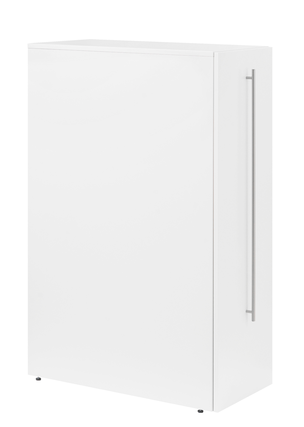 [2822189] Sidoskåp vitmelamin högerutf