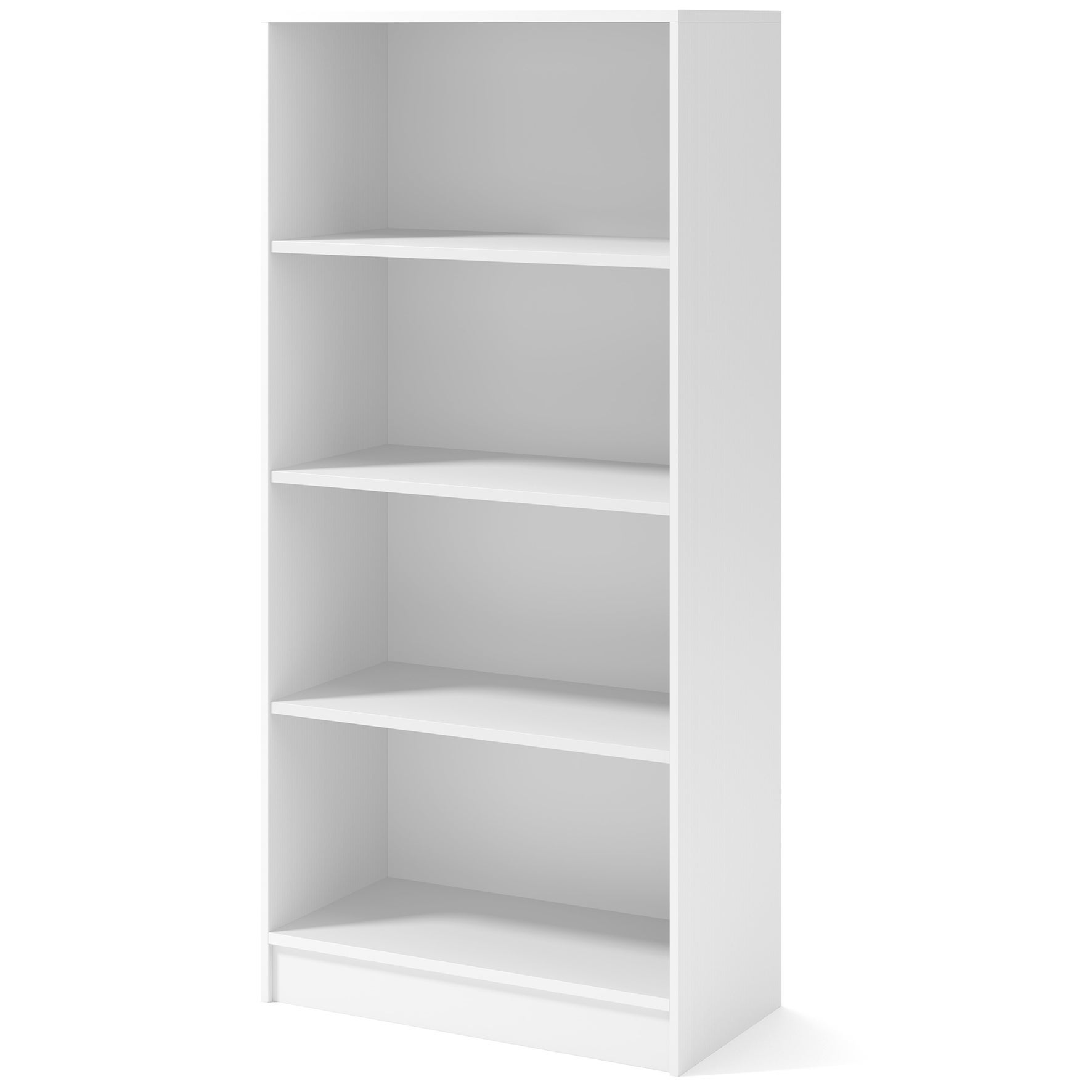 [8559330] Skåp 4 hyllplan vit Lanab