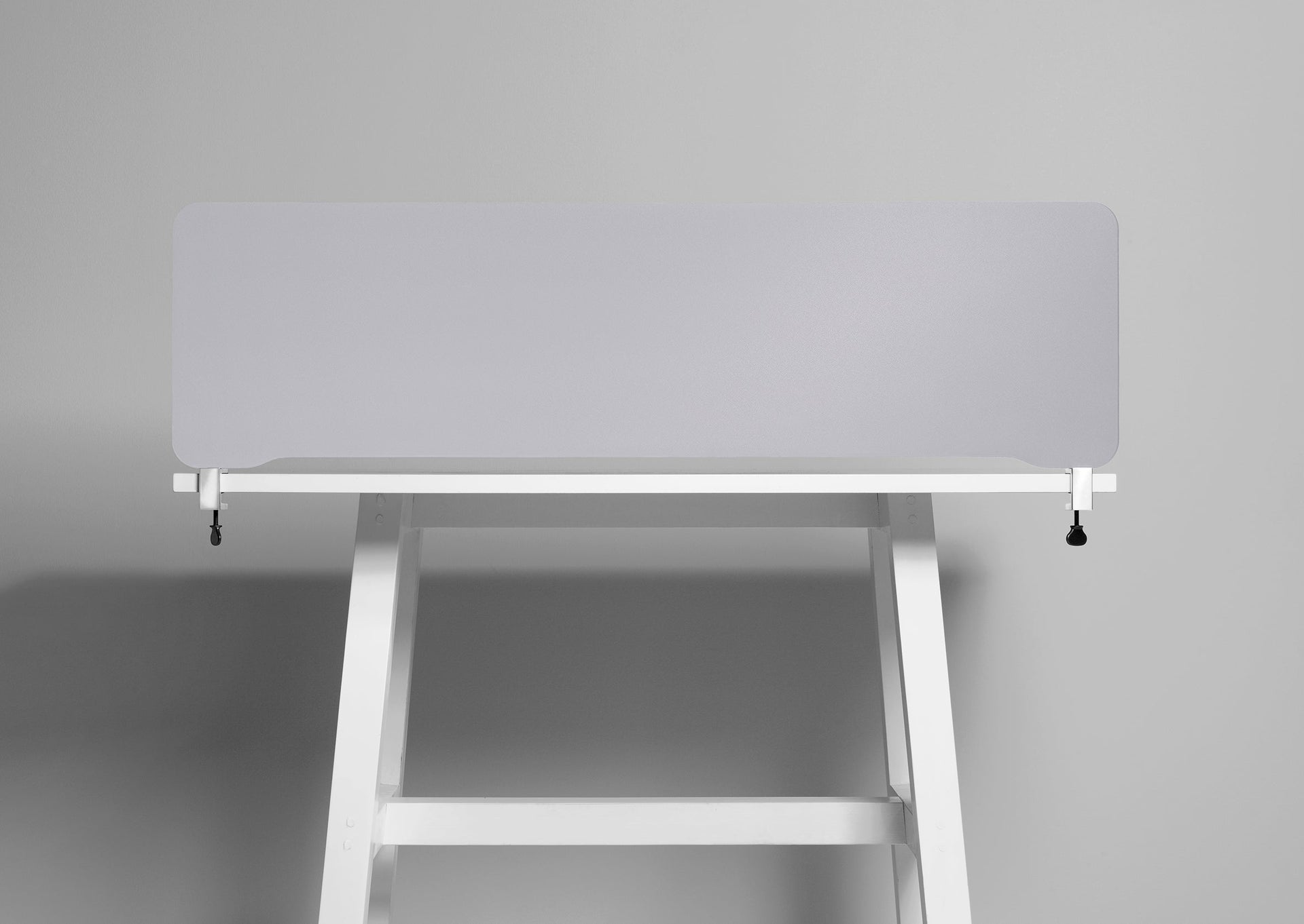 [2484100] Bordsskärm Edge 1200 x 400 mm ljusgrå