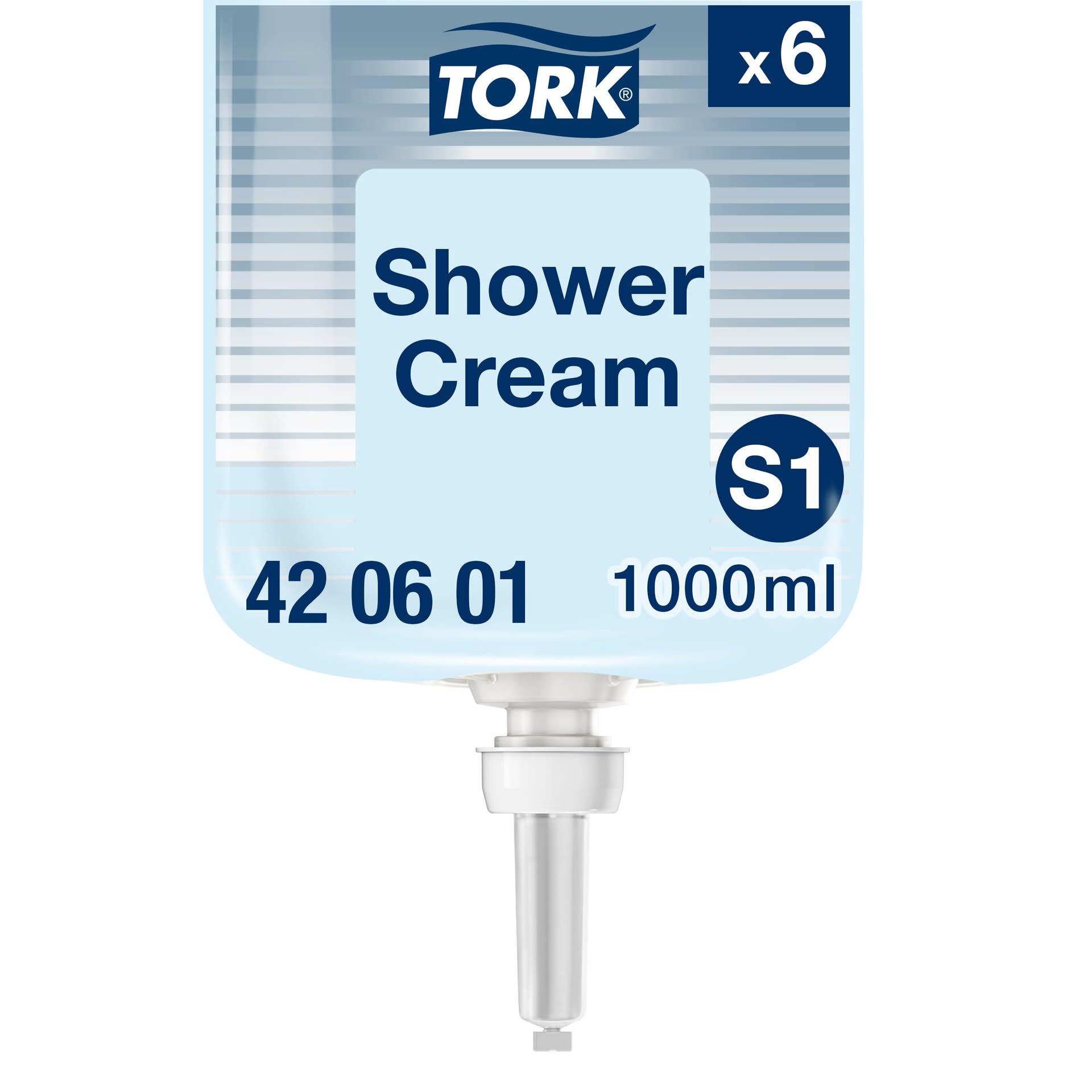 [2256063] Duschcreme Tork S1 1000 ml pärlvit