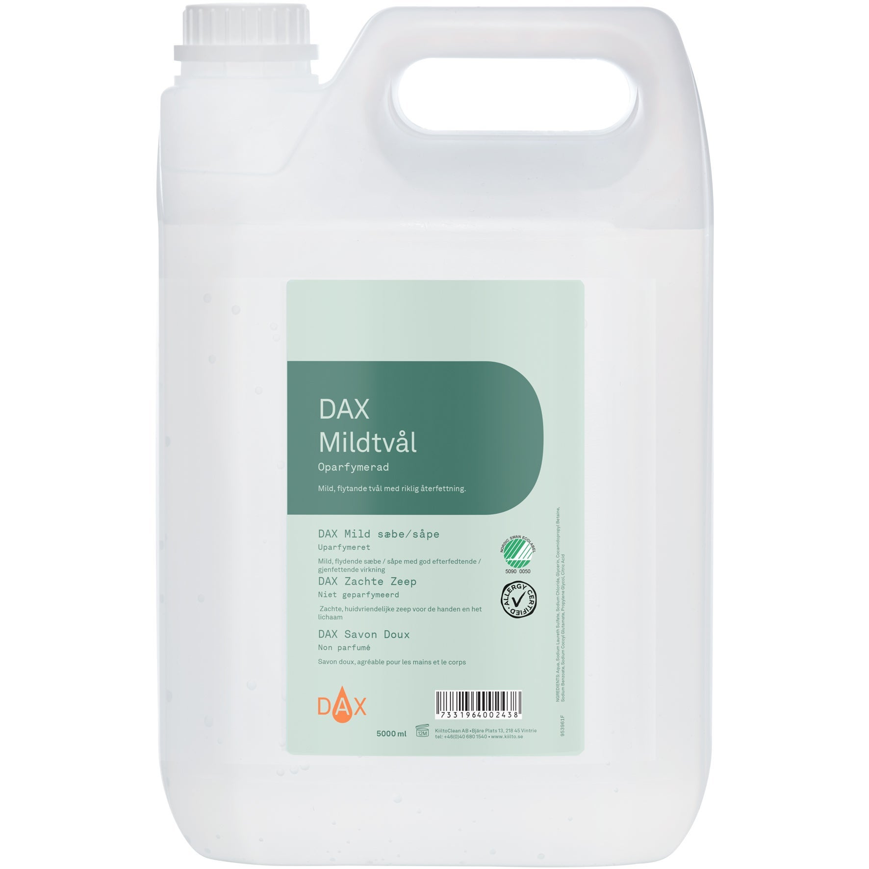 [2256238] Mildtvål  Dax 5000ml