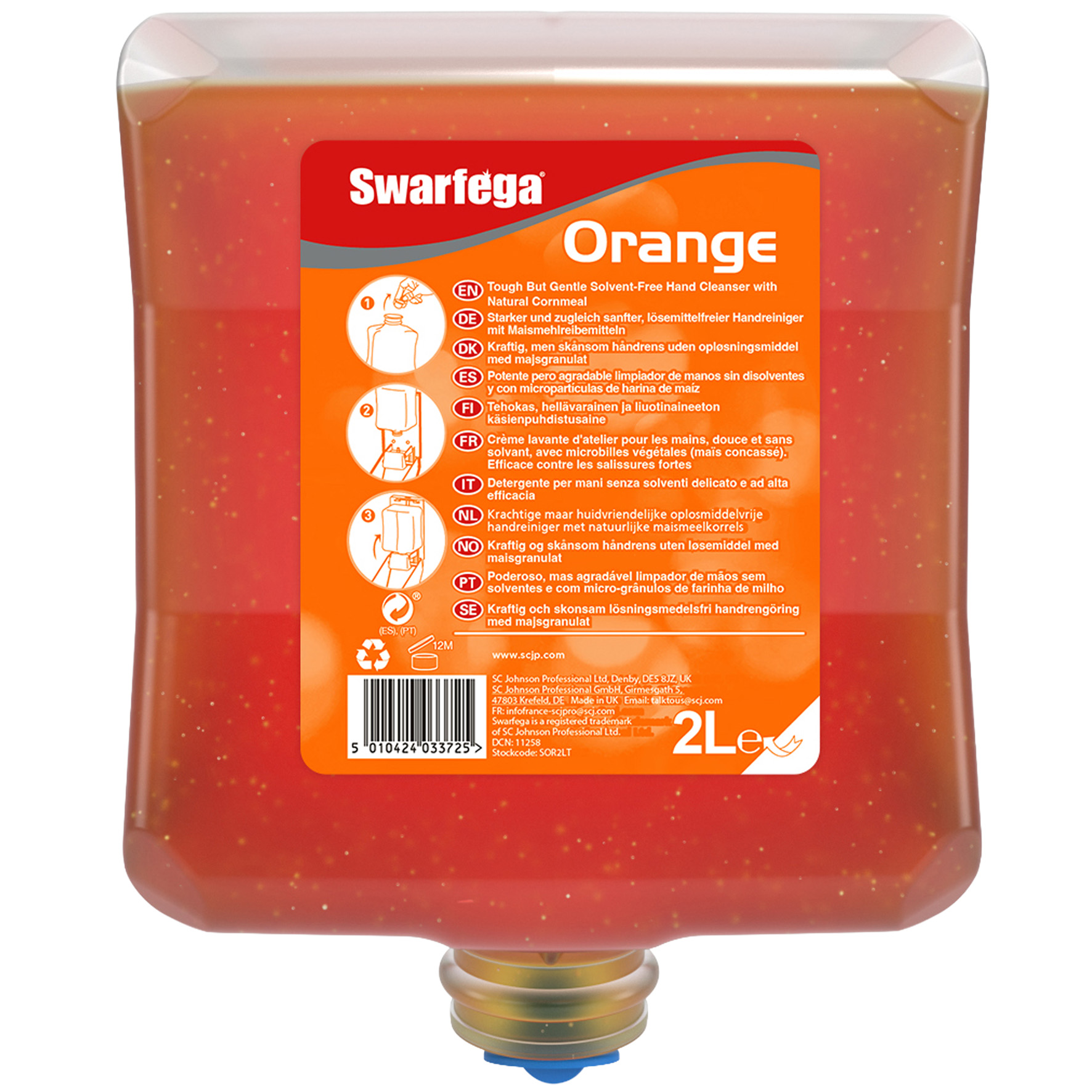 [8554375] Swarfega Orange  2L