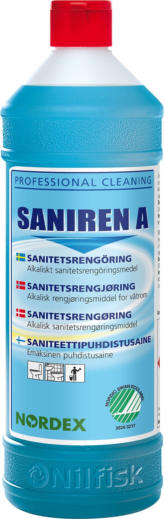 [2256428] Sanitetsrengöringsmedel Saniren A 1 liter