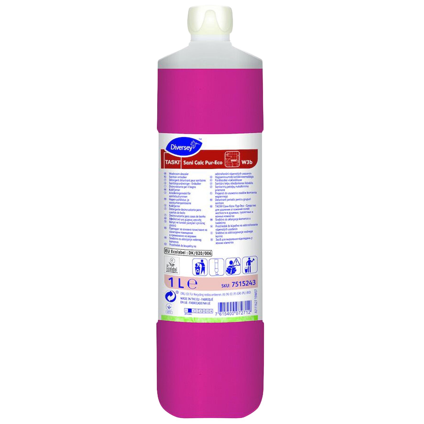 [2260271] Avkalkningsmedel sanitetsutrymmen Taski Sani Calc Pur Eco 1 liter