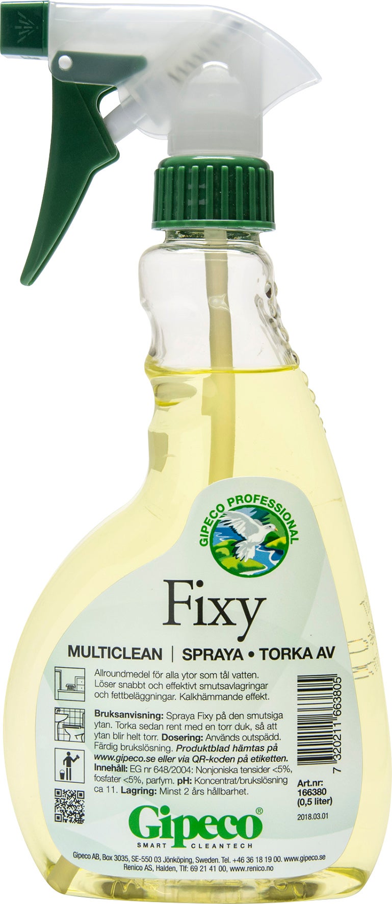 [2260015] Allrengöringsmedel Fixy Multiclean spray 0,5 liter