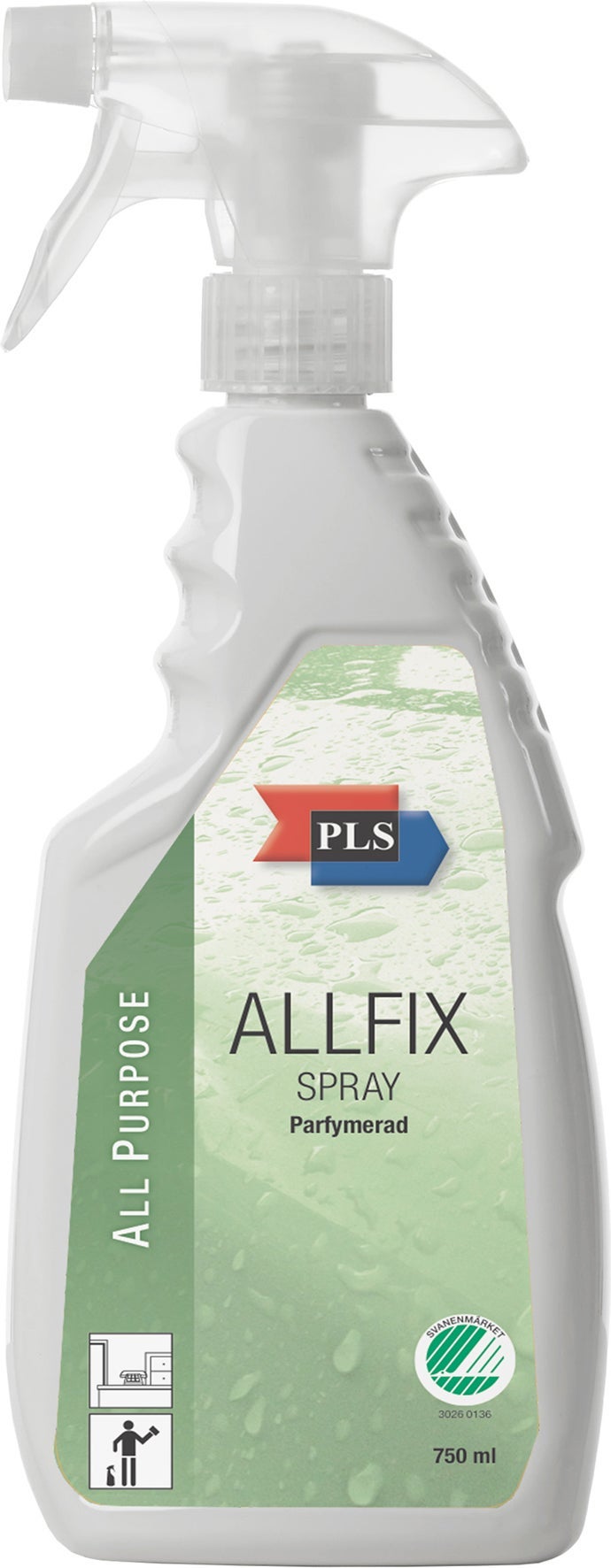 [8551166] Allrengöringsmedel  PLS Allfix 750 ml spray