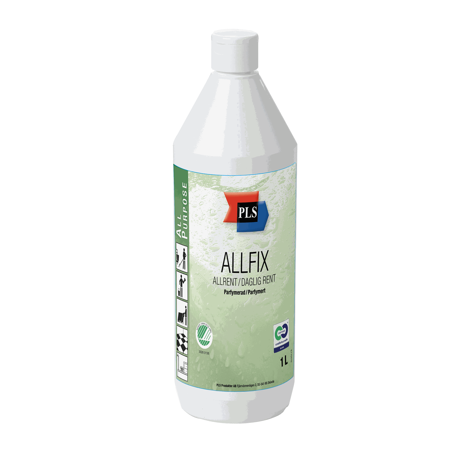 [8551162] Allrengöringsmedel PLS Allfix 1 liter
