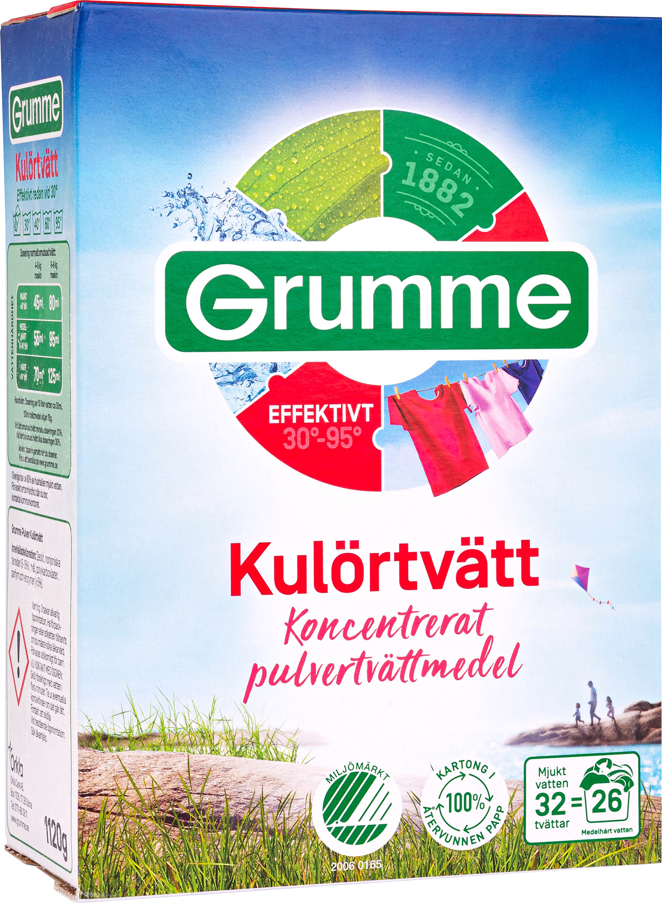 [8555647] Tvättmedel, kulör Grumme......