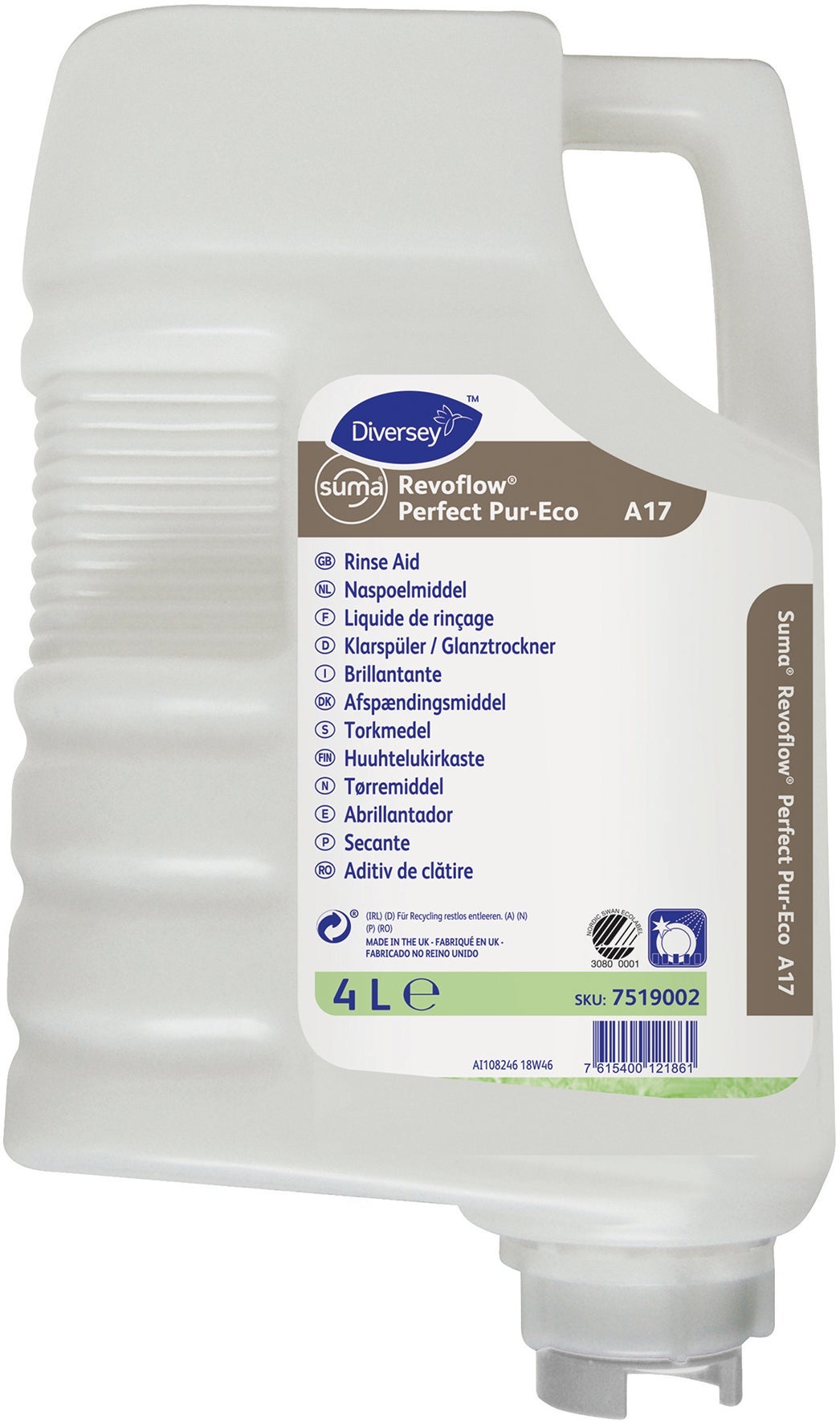 [2260575] Torkmedel Suma Revoflow Perfect Pur-Eco A17 3x4 liter