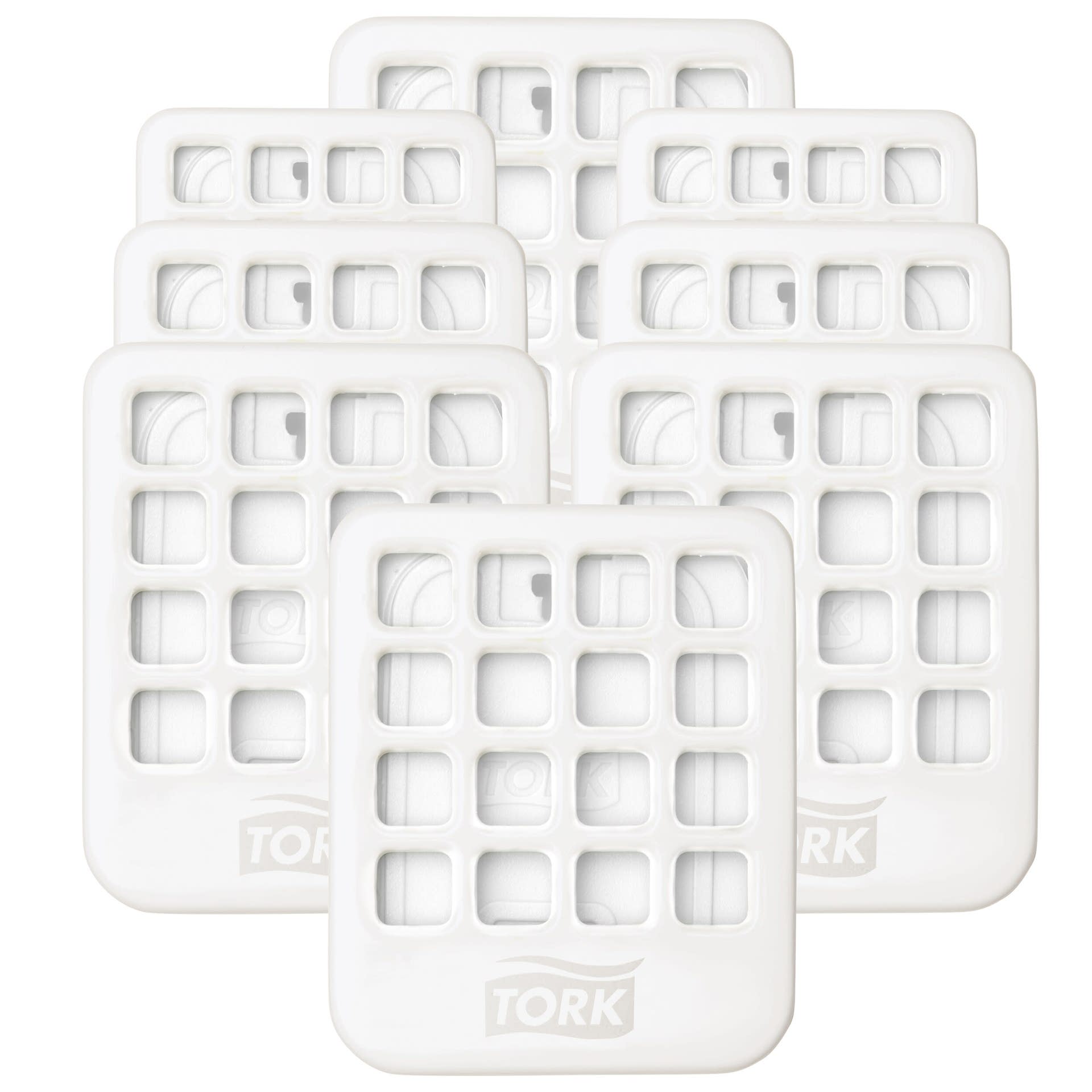 [2260600] Hållare till Airfresh doftplatta Tork A2 Vit 4 st/fp