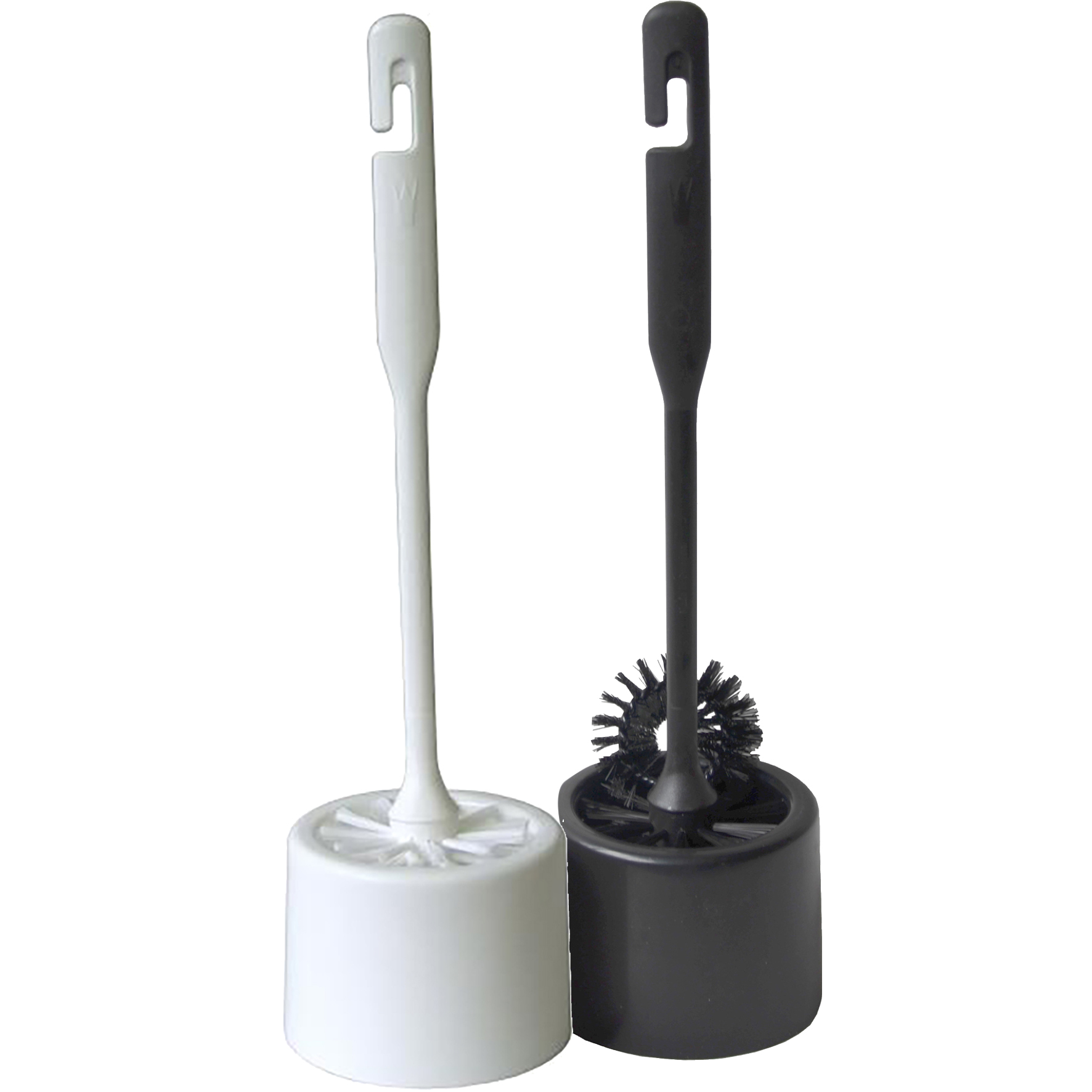 [2256738] WC-borste m spolrens sort färg