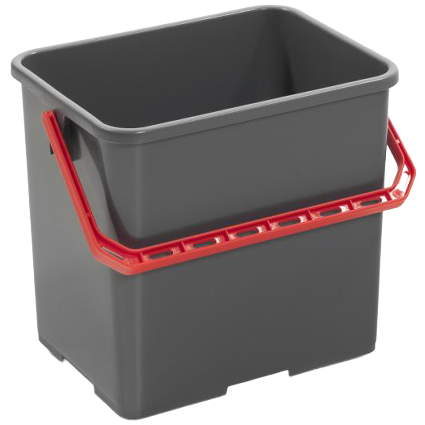 [2361446] Skurhink 4-kantig röd     6 l