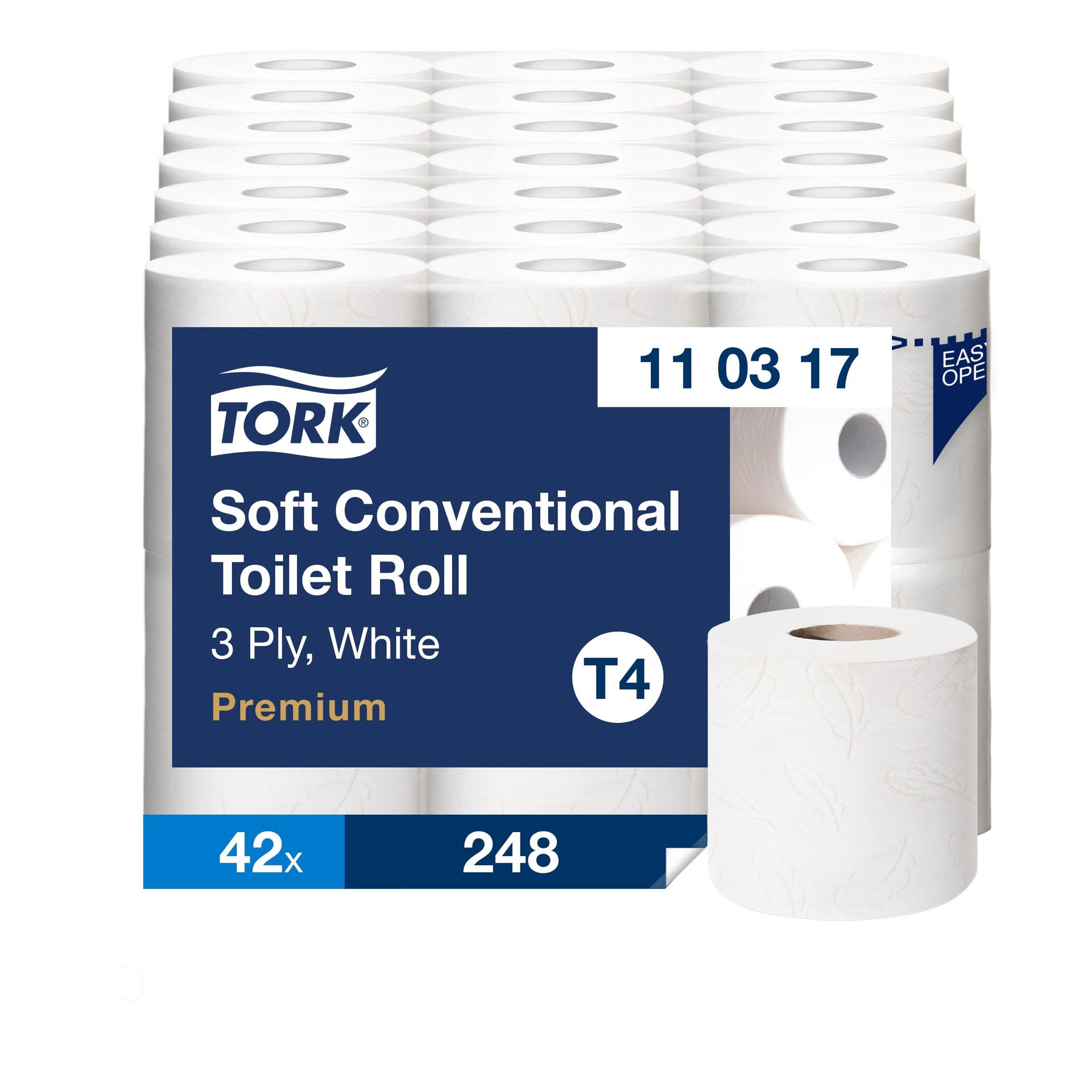 [2511625] Toalettppr Tork Premium T4 42rl/bal