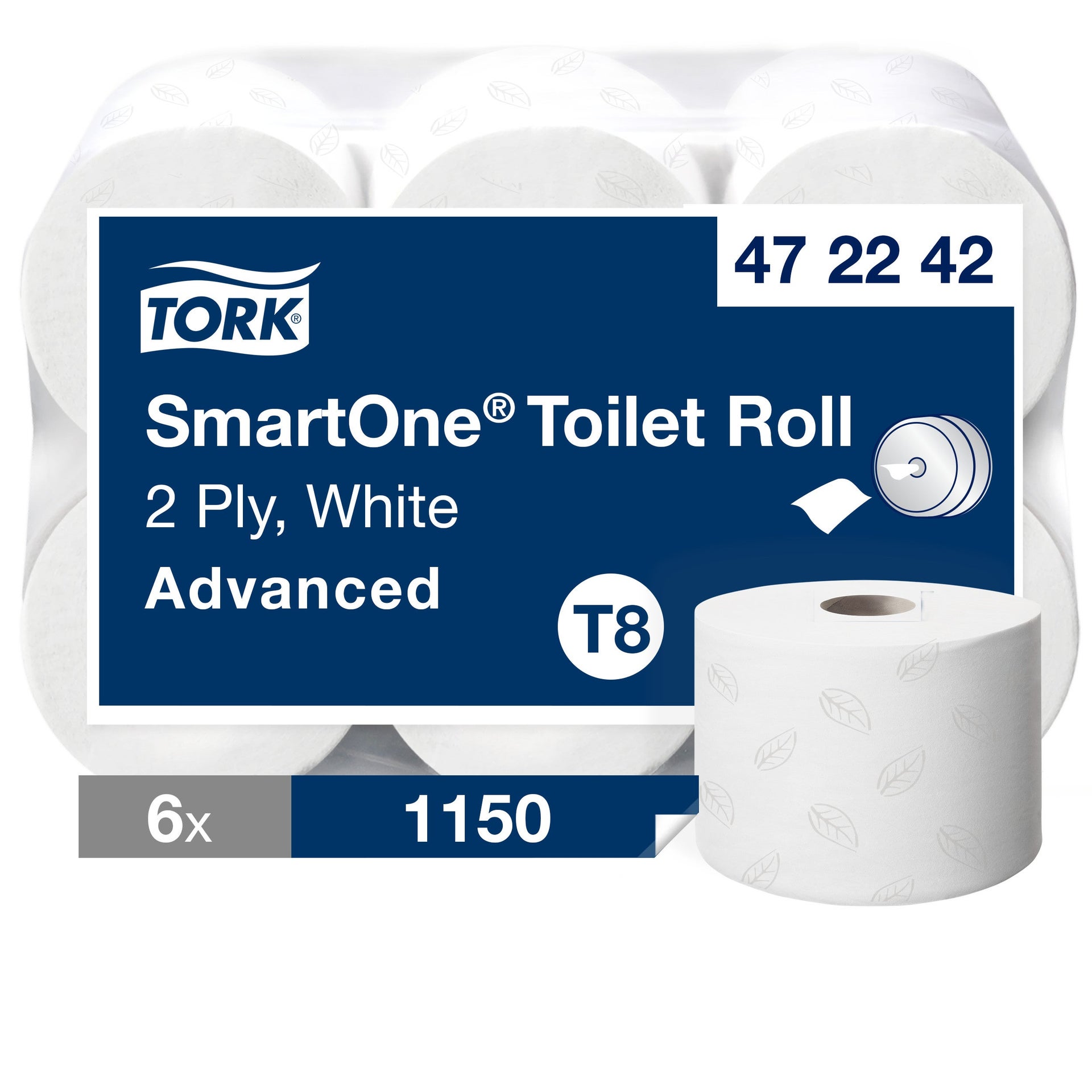 [2514151] Toalettpapper Tork T8 SmartOne 6 st/fp