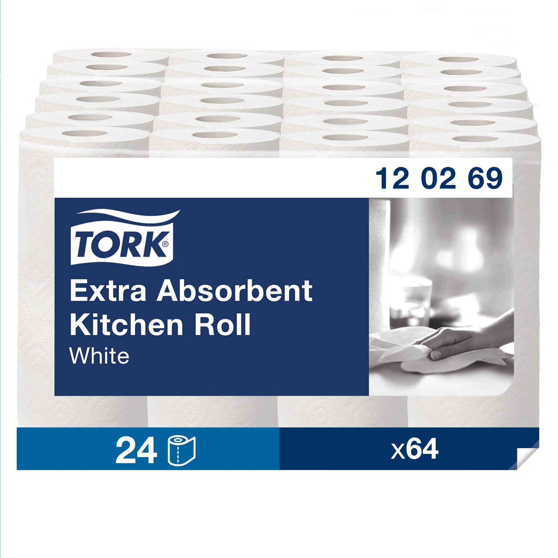[2513223] Köksrulle Tork X-plus 24 st/bal
