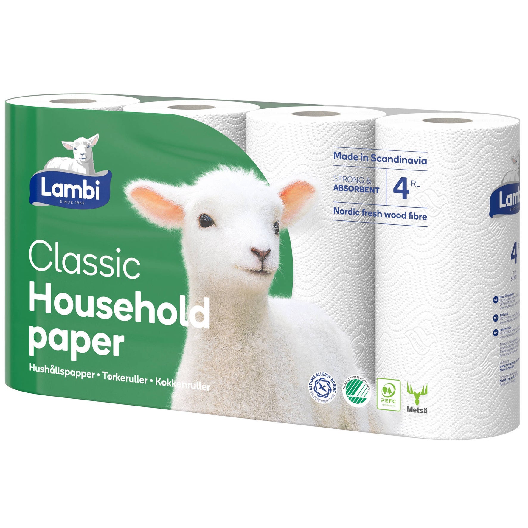 [8558063] Lambi hushållspapper 5x4st