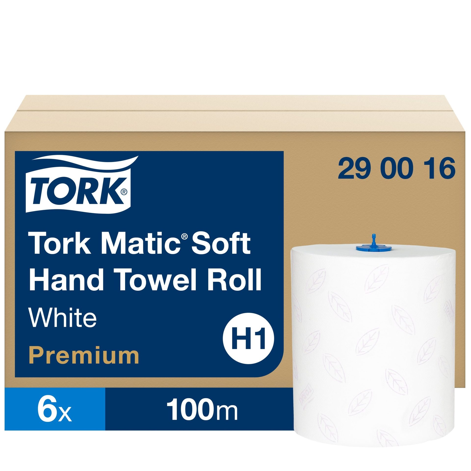[2514109] Torkrulle H1 Premium 6/kt Vit