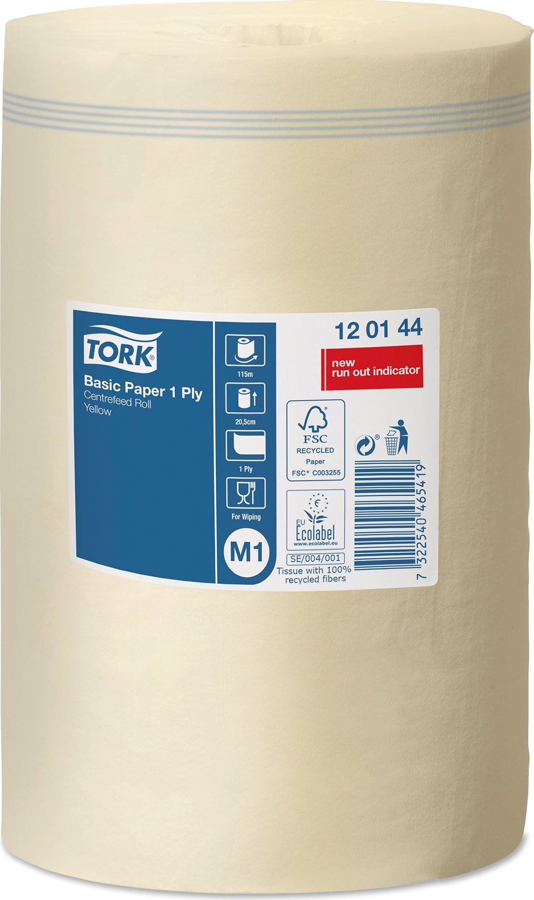 [2522132] Torkrulle M1 Basic 11/fp Gul
