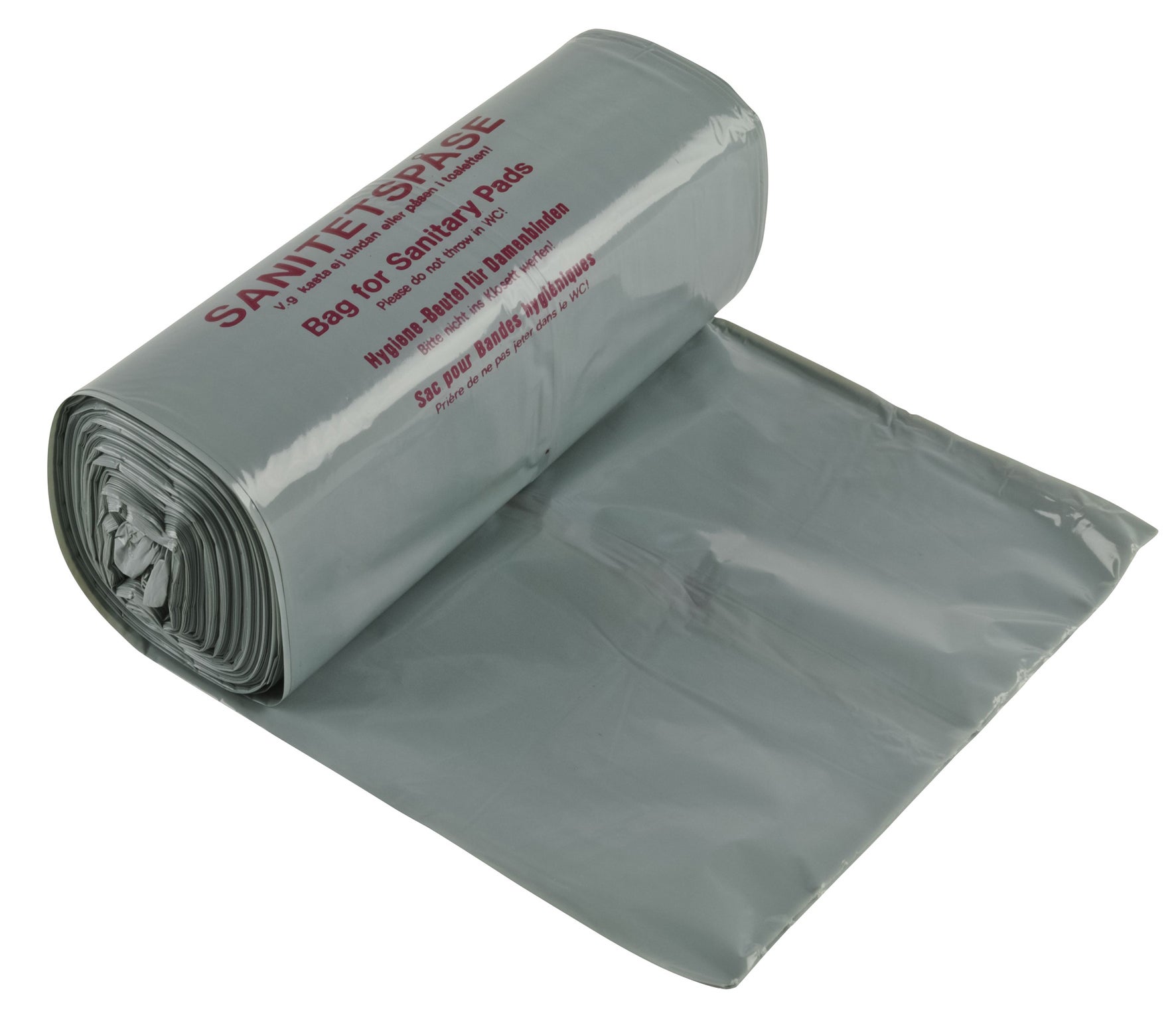 [2806490] Sanitetspåse plast grå 100 st/rulle