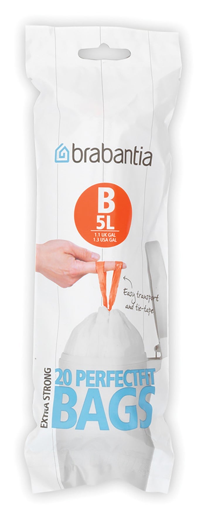 [2850265] Avfallspåse PerfectFit B 5L 20st/fp