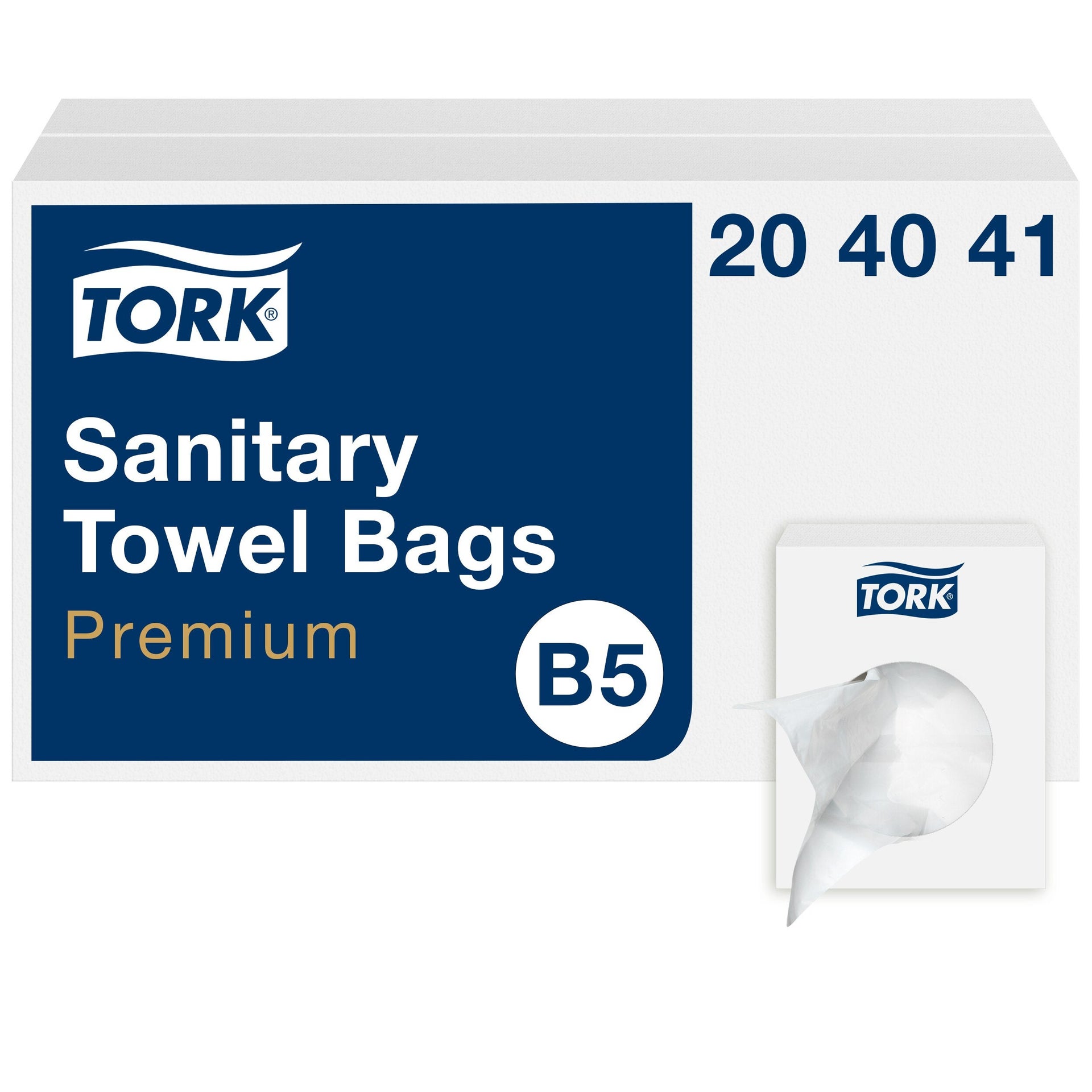 [2806492] Sanitetspåse 125 x 245 mm vit 25 st/fp