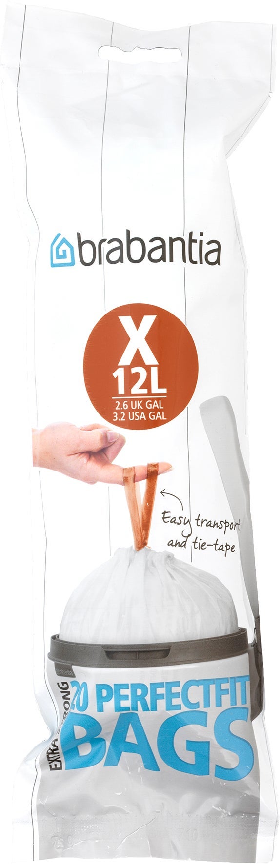 [8556711] Avfallspåse PerfectFit X 12L 20st/fp