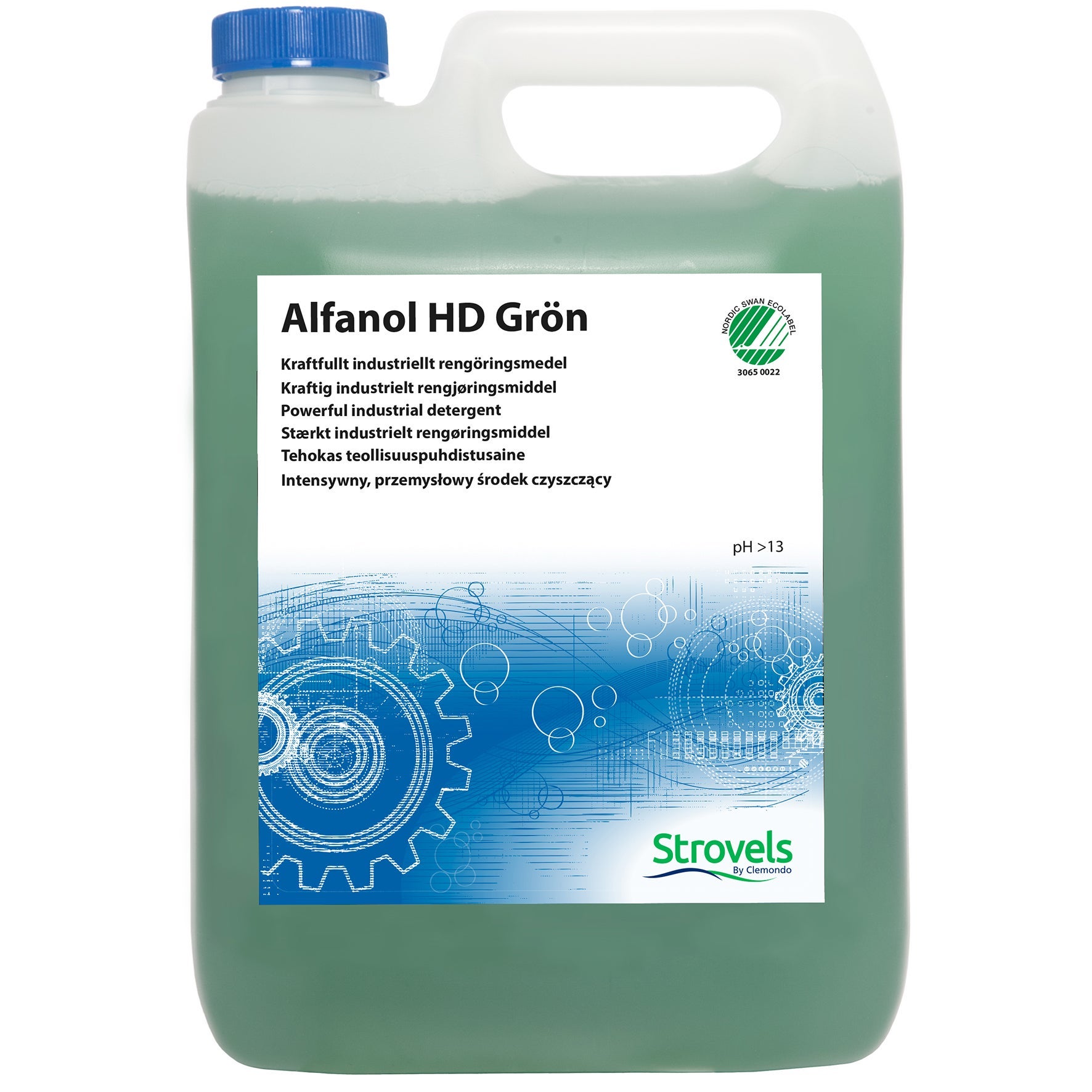 [8560167] Såpa grön Alfanol HD 5 liter