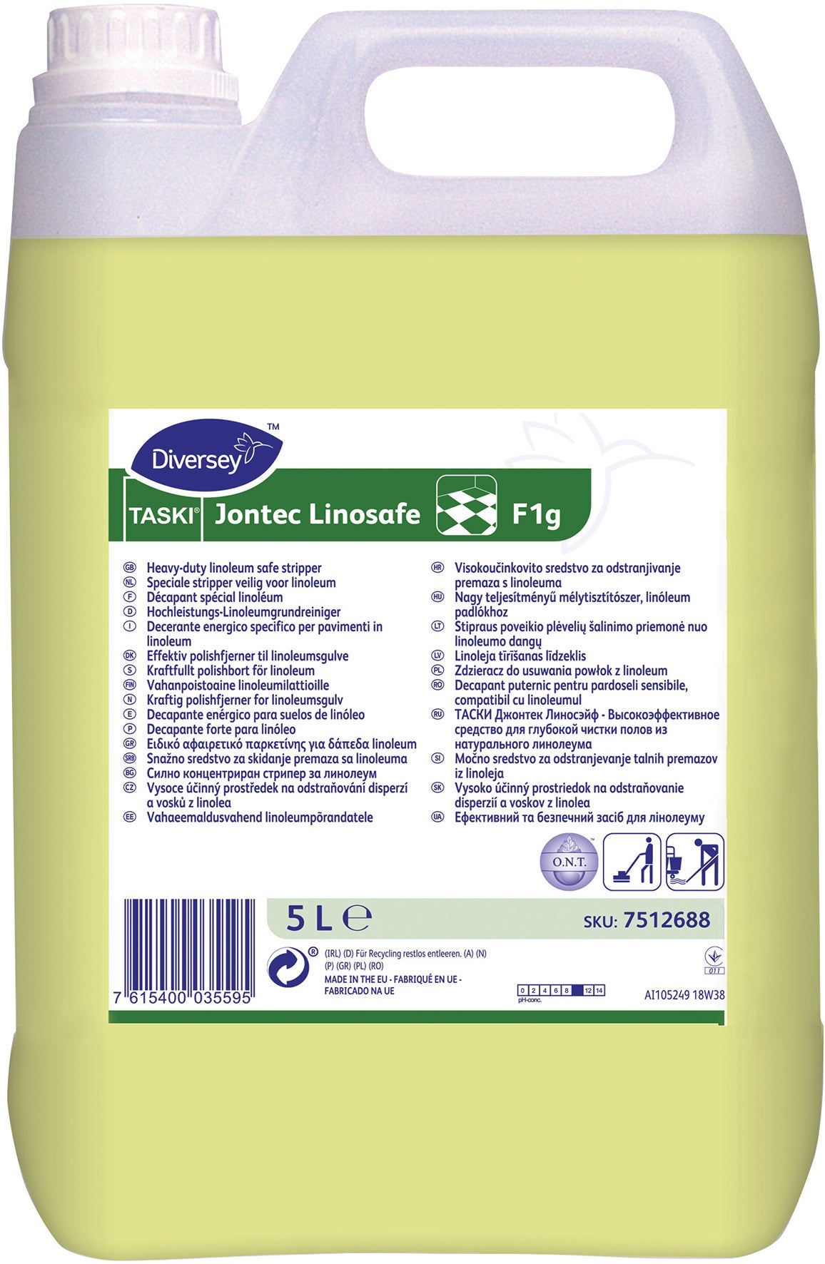 [2256458] Golvpolish Jontec Linosafe 5 liter