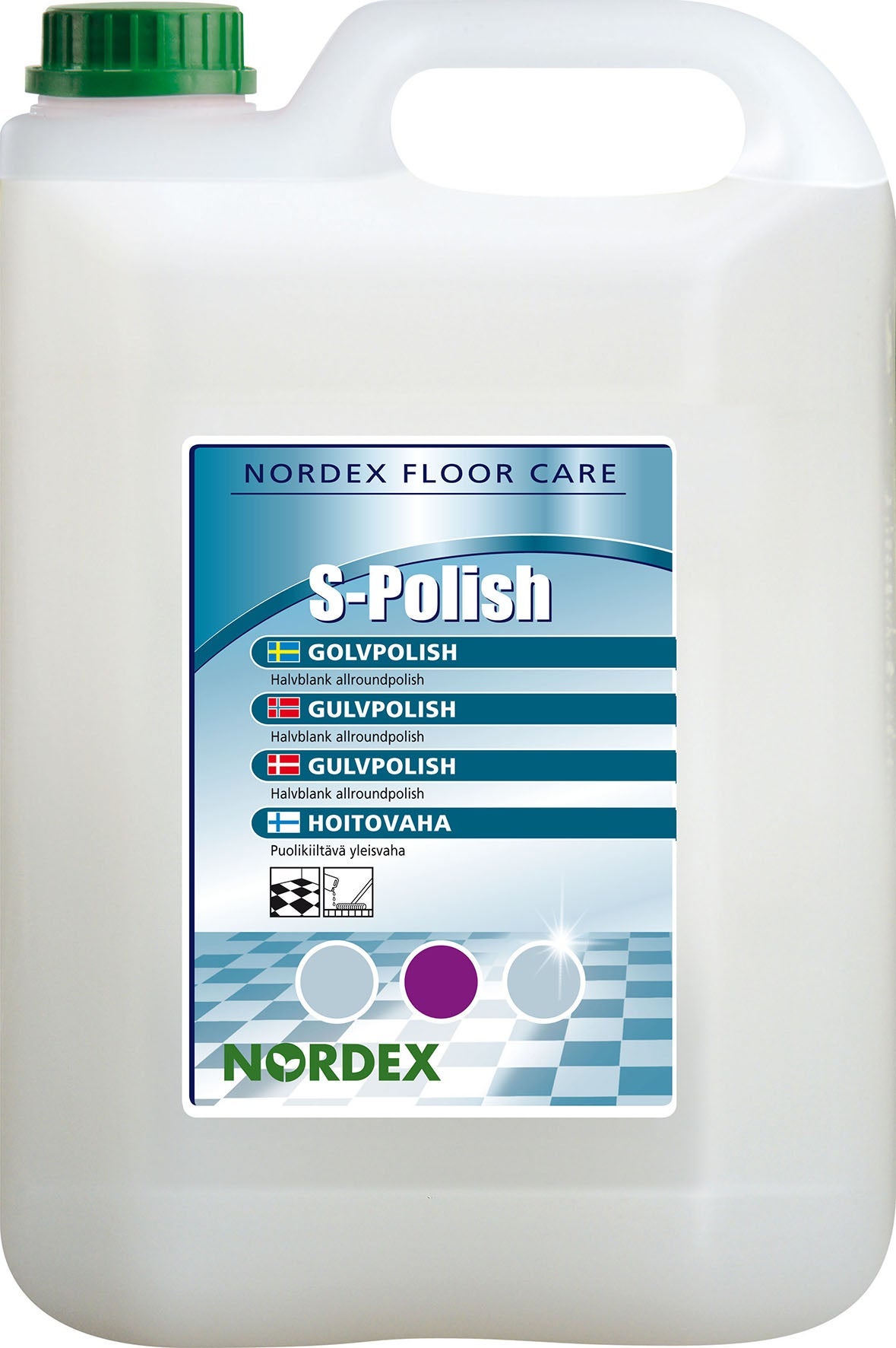 [2256480] Golvpolish S-polish 5 liter