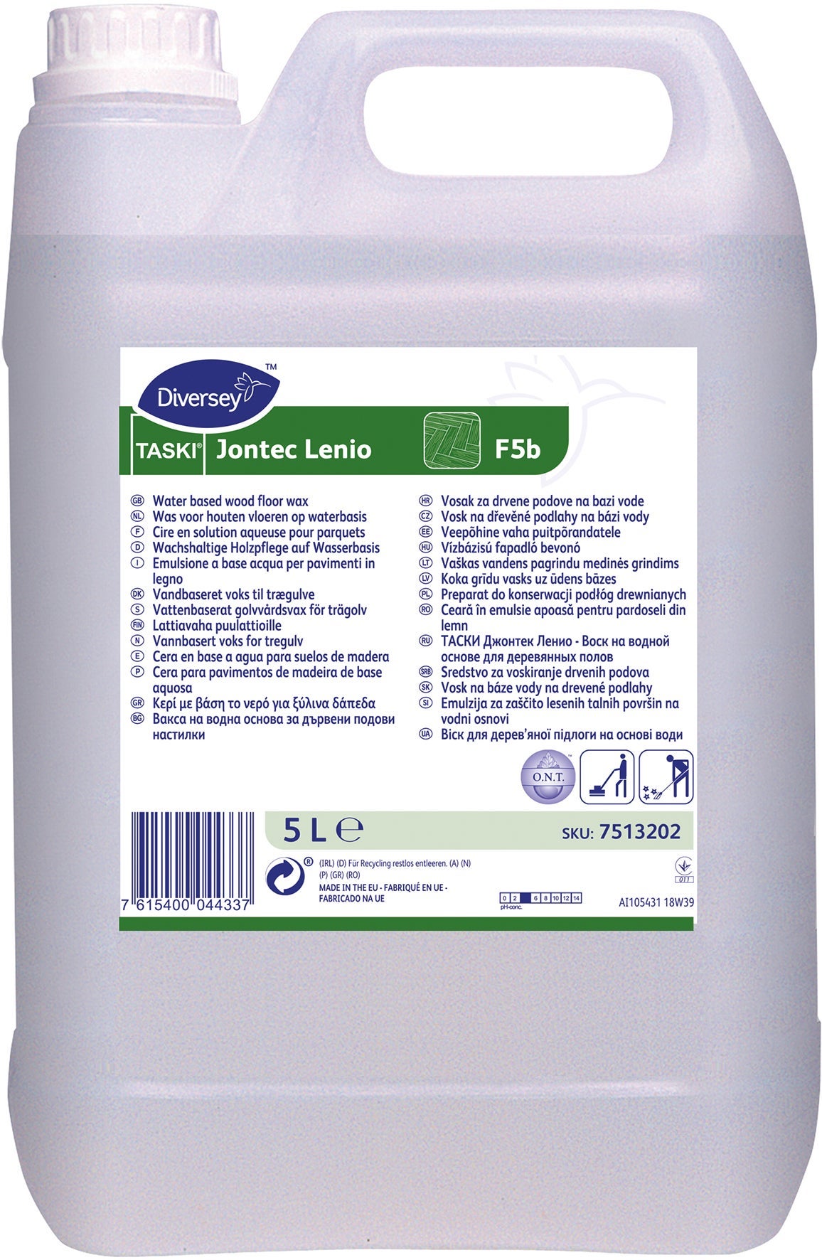 [2260260] Golvvax Taski Jontec Lenio 5 liter