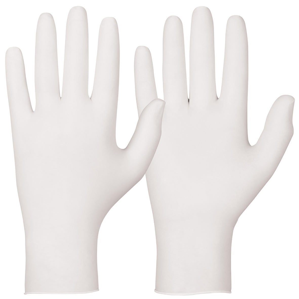 [8558415] Engångshandskar Magic Touch® puderfria vit nitril Storlek M 100 st/fp