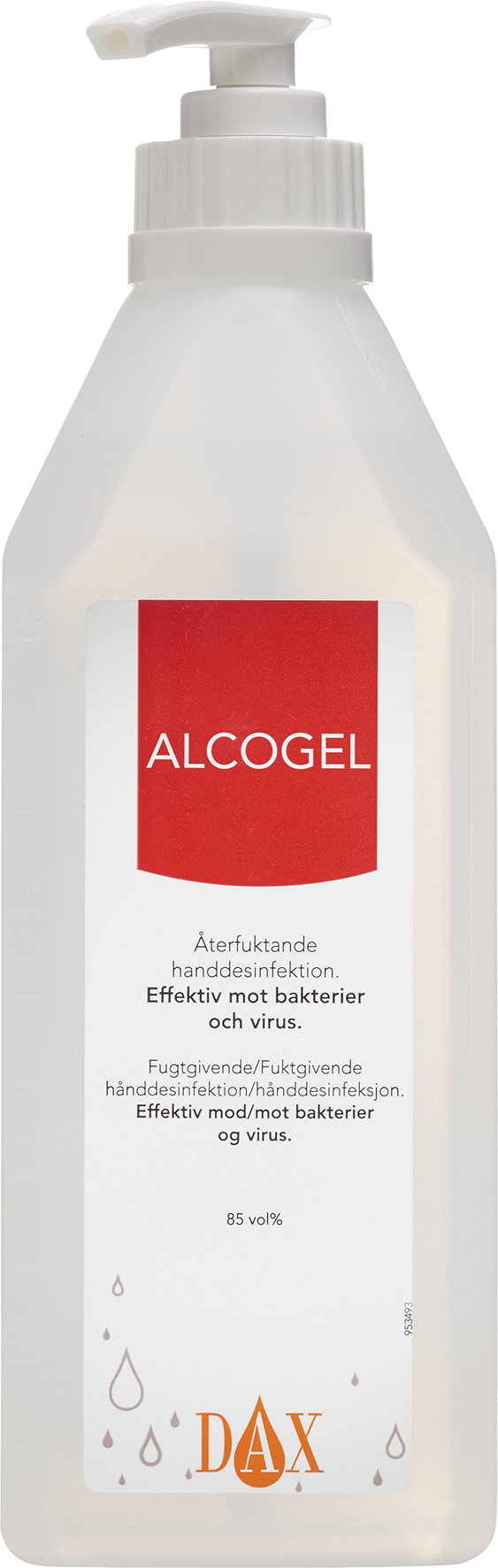 [2256422] Alcogel DAX med pump 600 ml