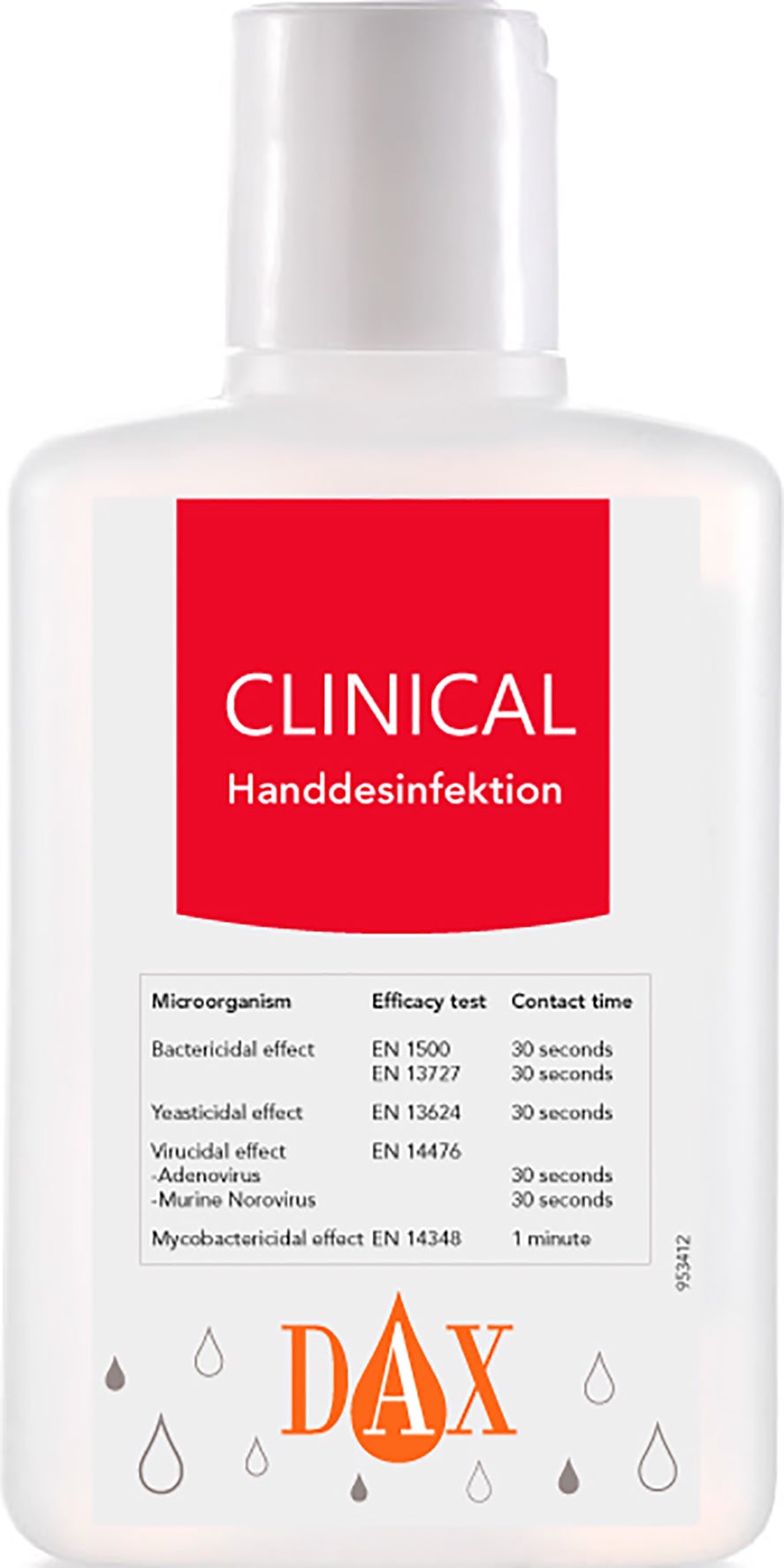 [8550131] Handdesinfektion DAX Clinical 75% 150 ml