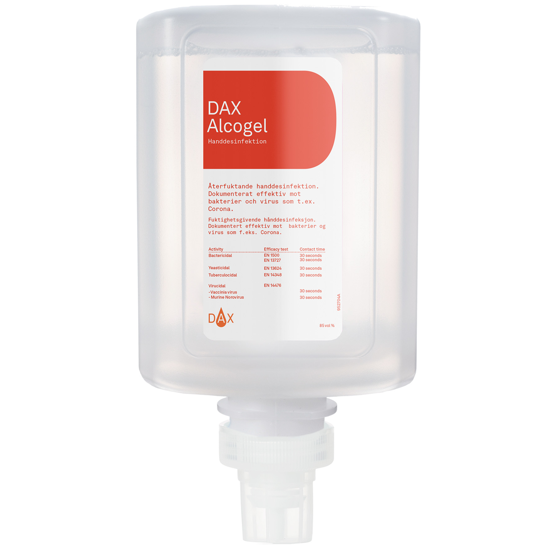[8558151] DAX Alcogel Handdes. 85%. 1L