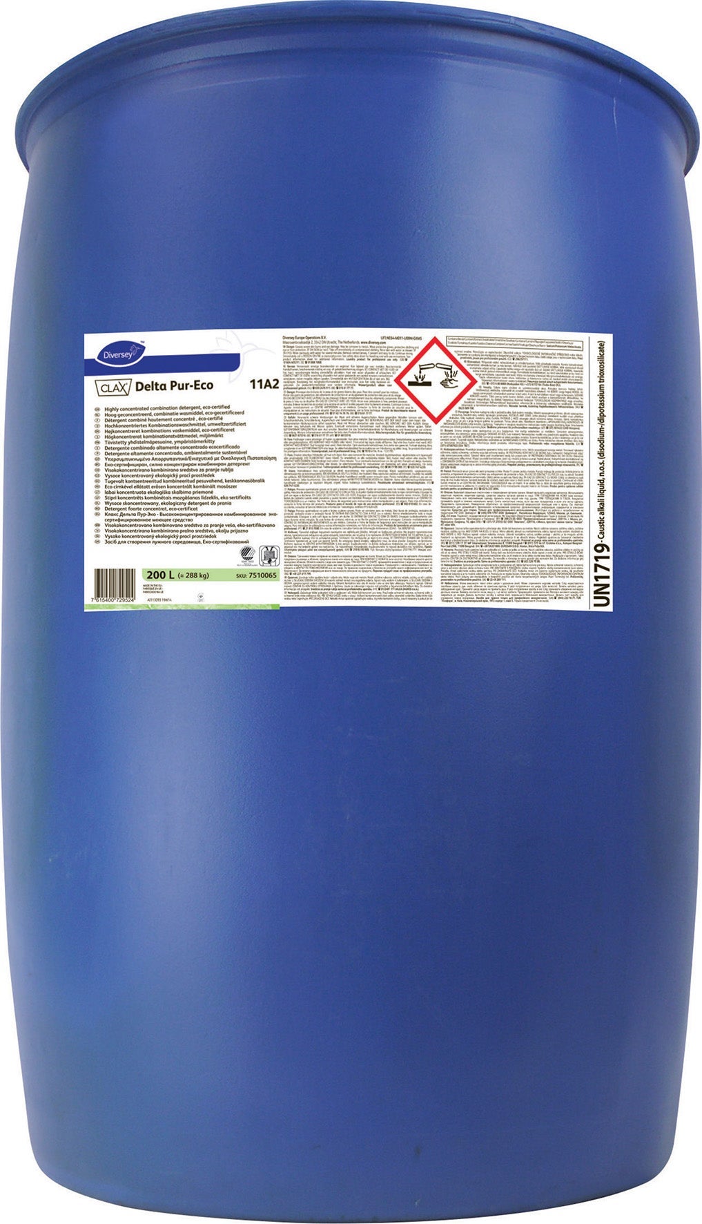 [2260215] Tvättmedel flytande Clax Delta Pur-Eco 200 liter