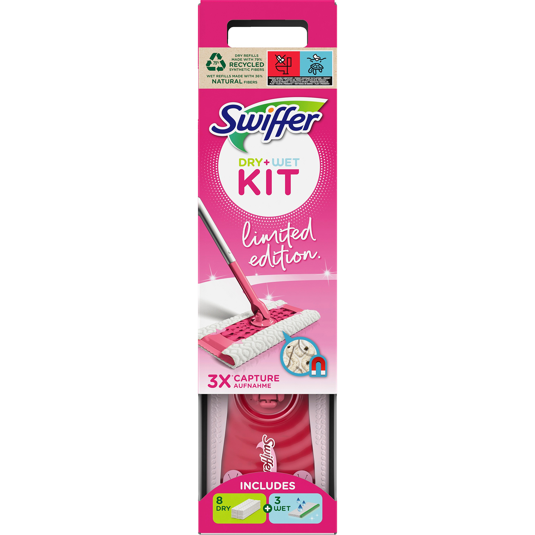 [8560409] Dammopp Swiffer Sweeper PINK