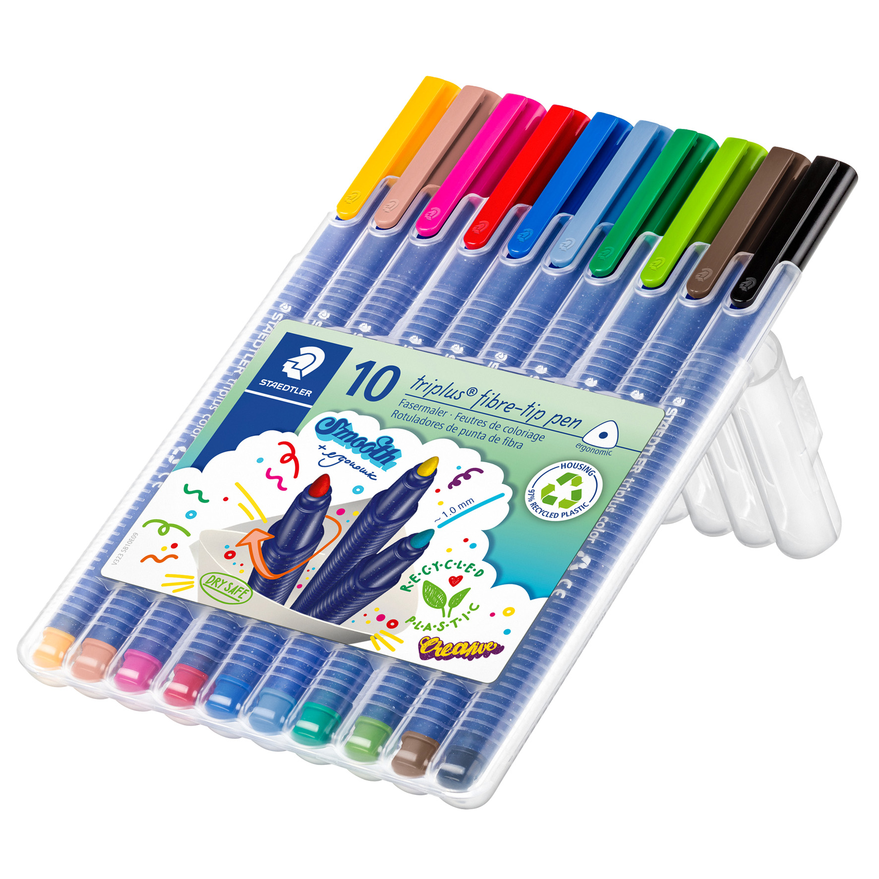 [2209681] Fiberpenna Staedtler 1,0 10/fp