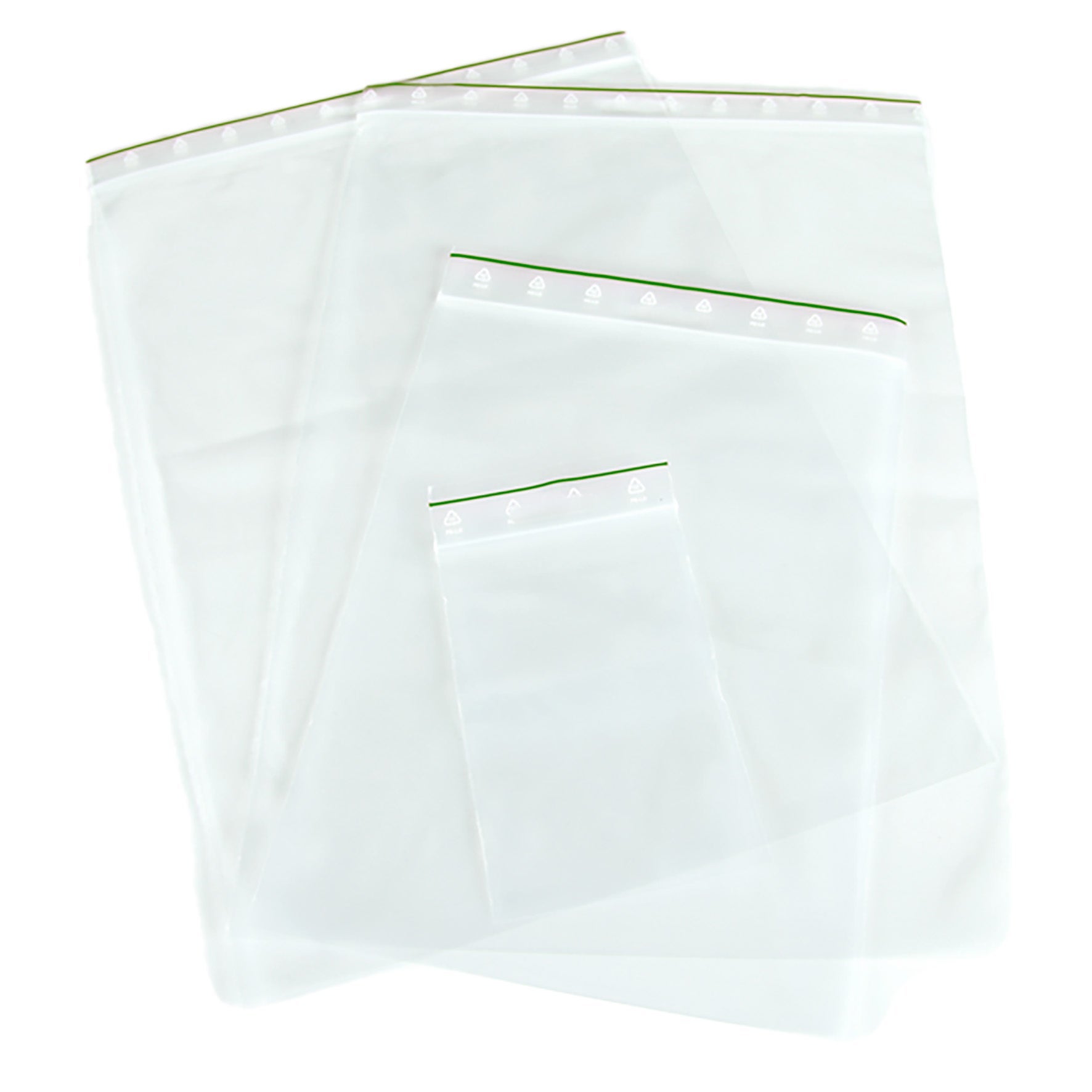 [8560440] Blixtlåspåse 80x120 mm utan skrivfält 100-pack