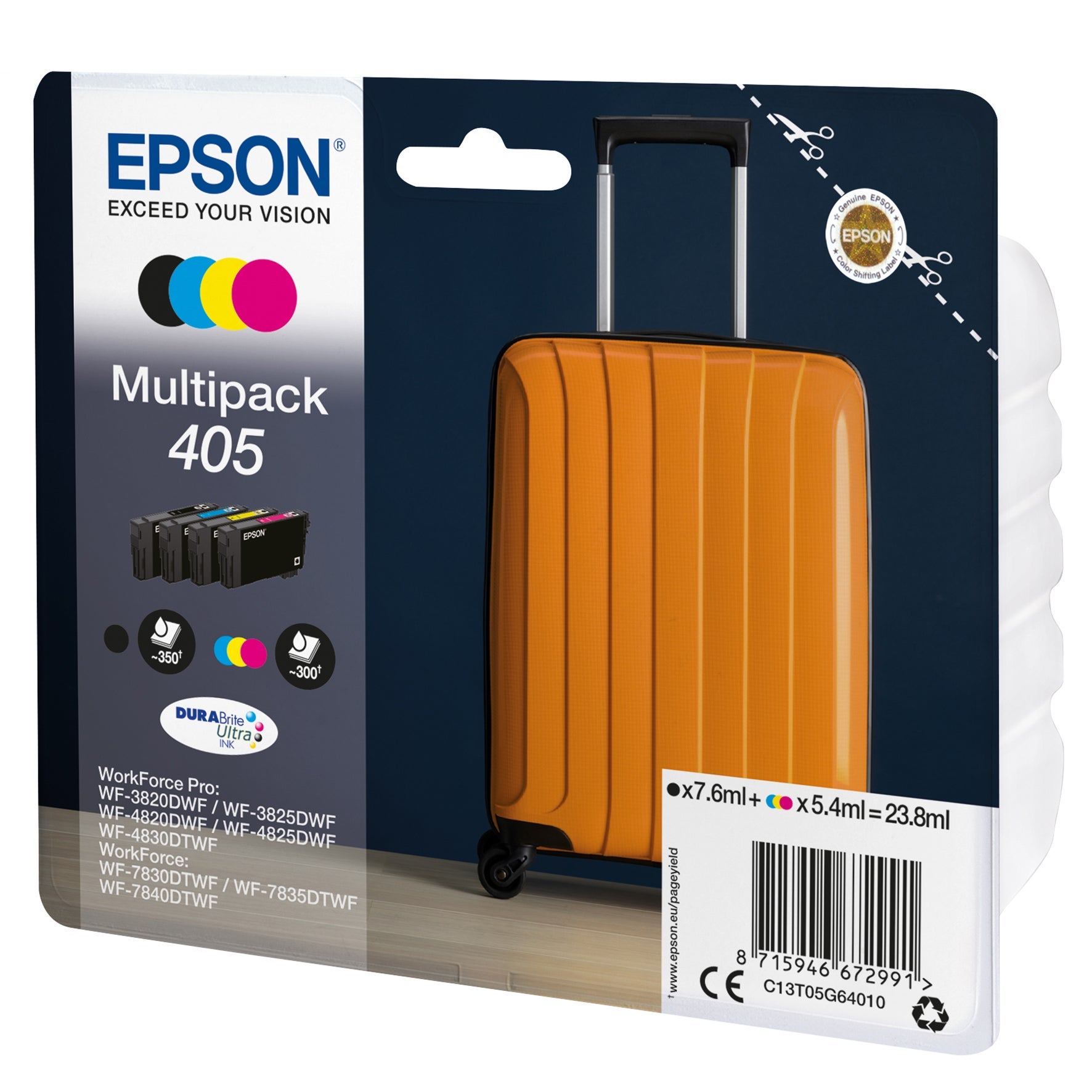 [5701517] Bläck Epson 405 CMYK 4 st/fp